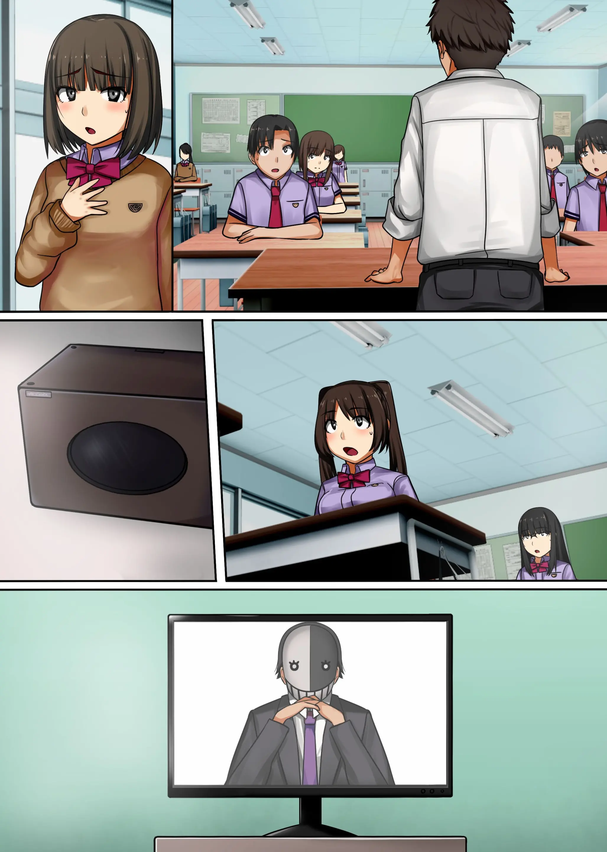 Jugyou Ni Kyousei Rape Time Ga Dounyuu Saremashita ~ Suki Na Ko Wo Hame Houdai! Kyousei Hame Jikan Start! | 수업시간에 레이프가 도입되었습니다 ~ 좋아하는 애를 마음껏 교제 섹스 시간~