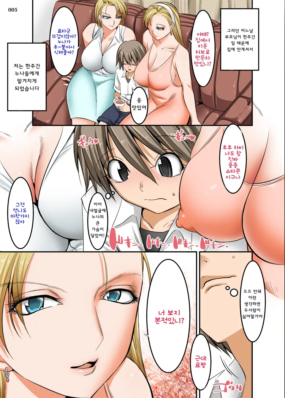 Otonari-San Wa Gaikokujin Succubus Shimai | 이웃집 누나들은 금발 서큐버스 자매