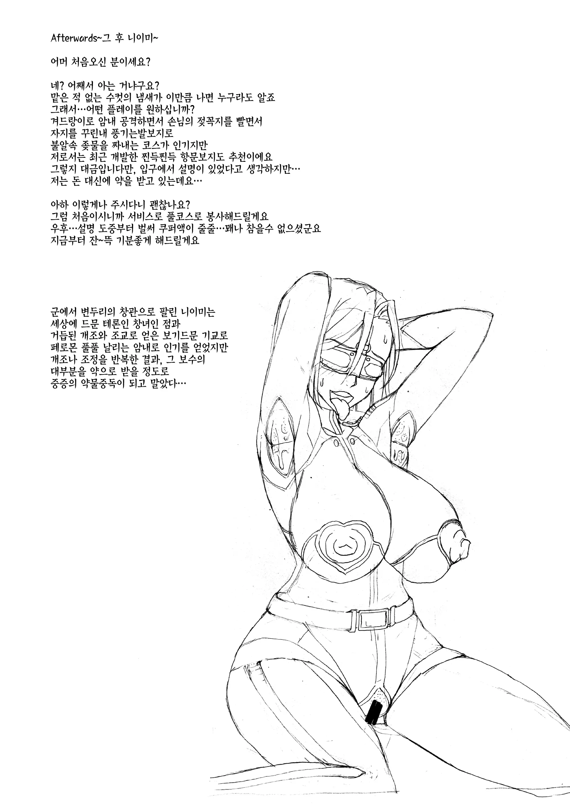 Kusurizuke! Sennou! Kikai Kaizou! Kuroochi Bitch-Ka Heroine +α | 갸루타락 빗치화 히로인+α