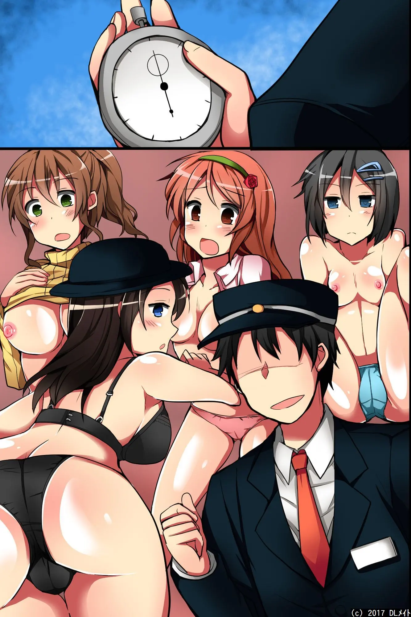 Jikan Yo! STOP! Muteikou De Muku Na Shuugaku Ryokou No Joshi Gakusei-Tachi