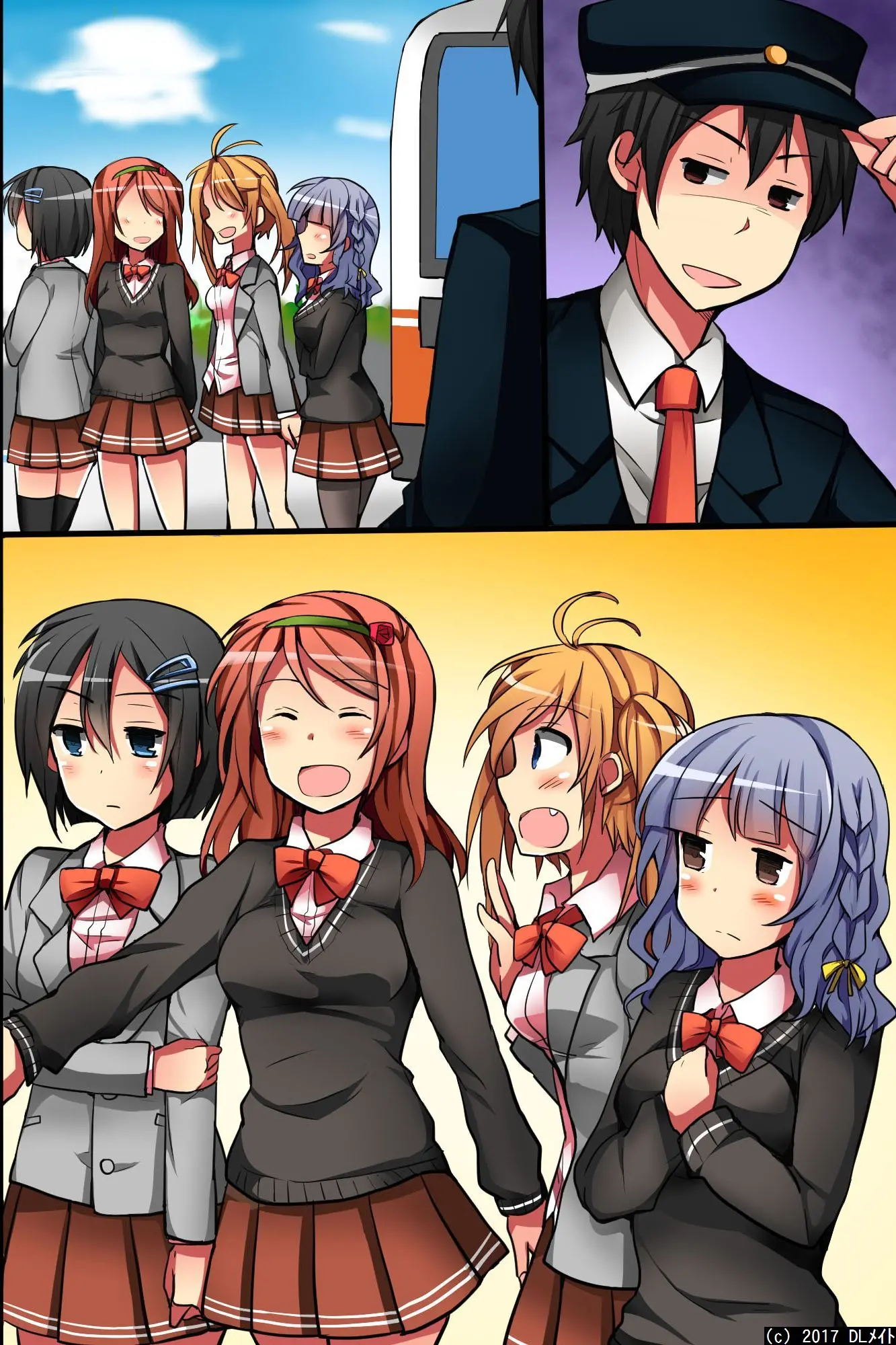 Jikan Yo! STOP! Muteikou De Muku Na Shuugaku Ryokou No Joshi Gakusei-Tachi