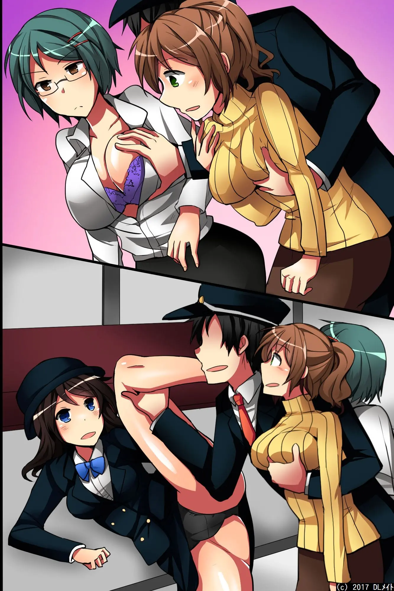 Jikan Yo! STOP! Muteikou De Muku Na Shuugaku Ryokou No Joshi Gakusei-Tachi