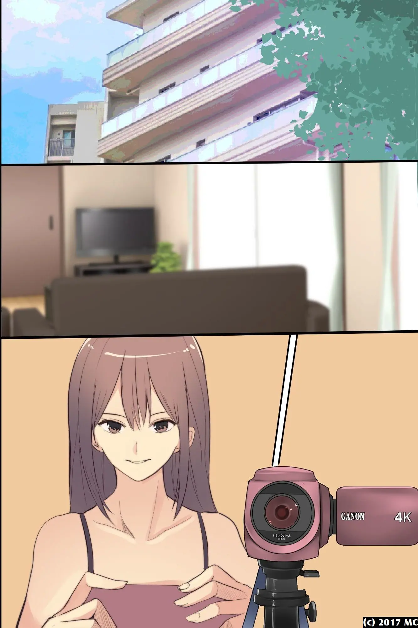 Isourousaki No Sanshimai No Yowami O Nigitte Iinarisefre Ni Shiyoutoshita Kekka｜같이사는 세자매의 약점을 잡고 시키는대로 하는 섹프로 삼으려고 했던 결과