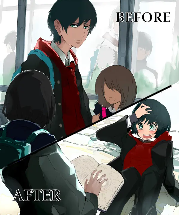 TSF Comic Shuu Kyuukyoku No Milk | TSF+Comic 우유는 안돼!