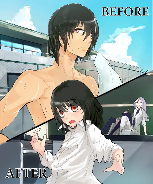 TSF Comic Shuu Kyuukyoku No Milk | TSF+Comic 우유는 안돼!