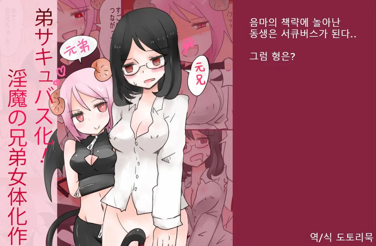 Otouto Succubus-Ka! Inma No Kyoudai Nyotaika Sakusen 2 | 음마의 형제 여체화 작전 2