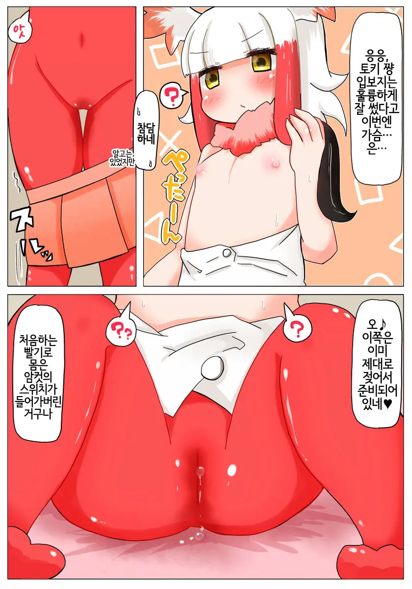 Muchimuchi Shitenai Ne Muchi Toki-Chan | 포동포동하진 않네 순진 따오기 쨩