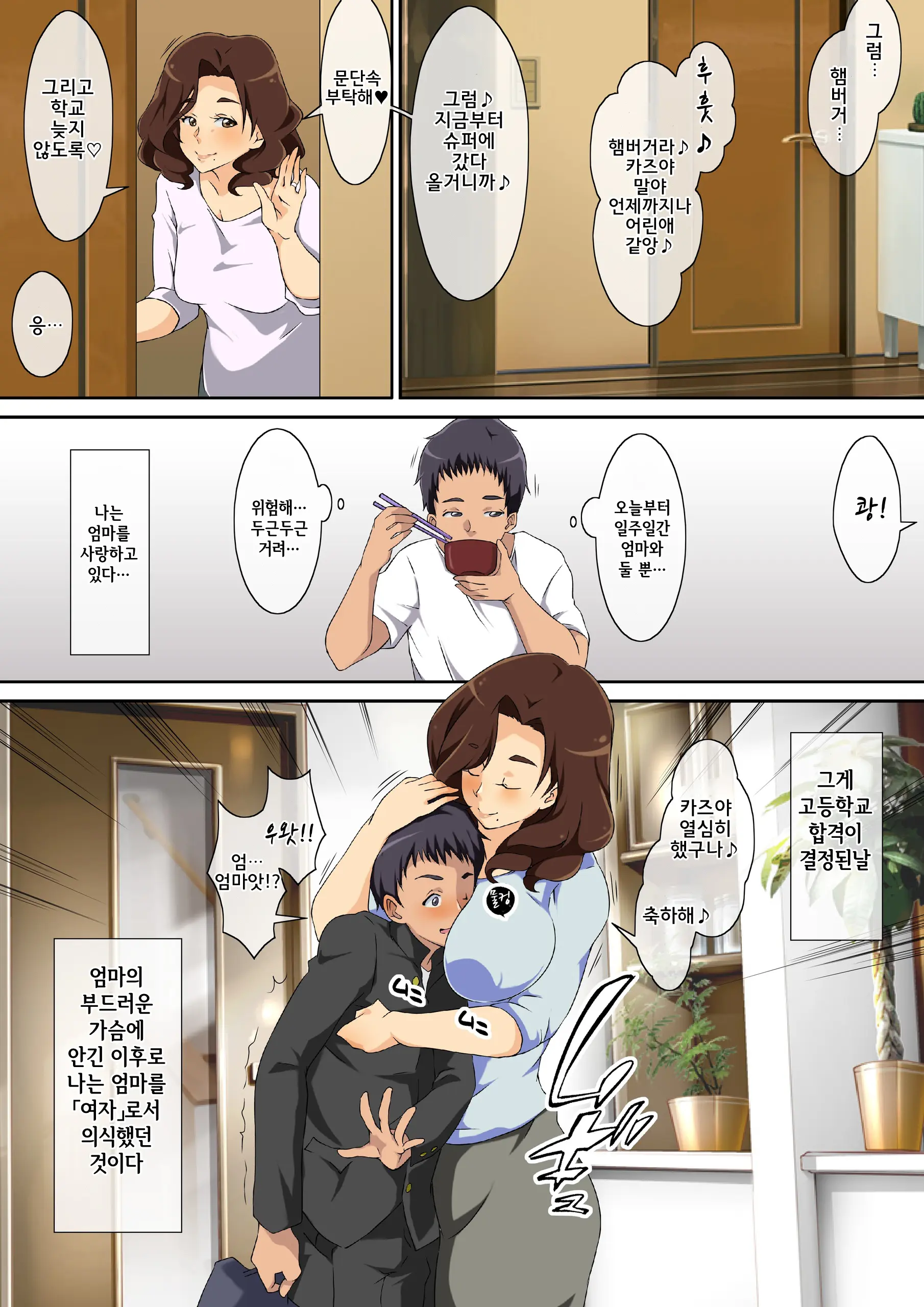 Kaa-San Ni Ore No Chinpo Ataetara Yokkyuu Fuman Datta Rashiku Chou Dohentai Ni Henbou L 엄마에게 내 자○를 줬더니 욕구불만 이었던지 초 변태로 변모