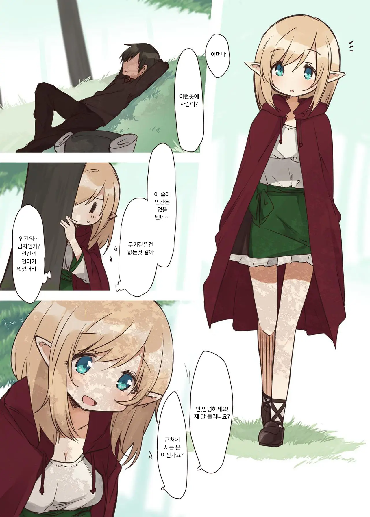 Elf No Sumu Mori. - Elven Forests.
