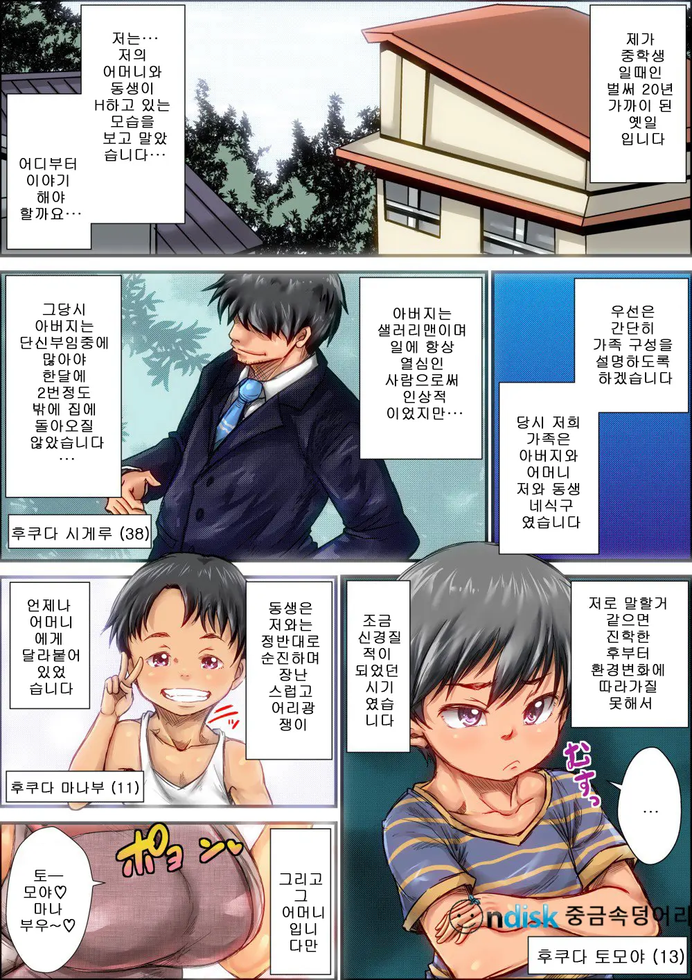 Choushi Koita Boku No Otouto Ga Jitsu No Hahaoya O Okashite Ita Toki No Hanashi | 건방진 내 동생이 친어머니를 범할때의 이야기