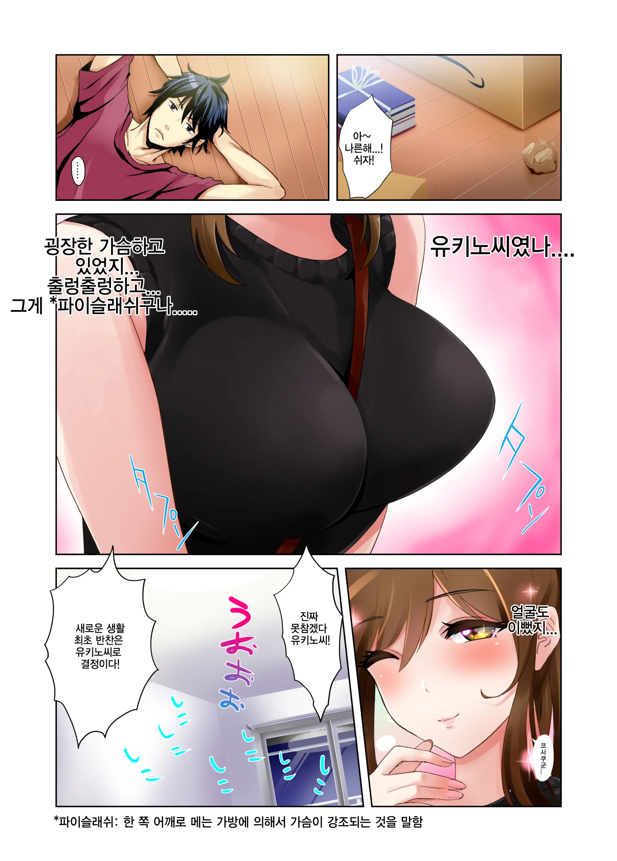 Hikkoshita Saki No Rinjin Wa, Oppai No Ookina Totemo Ecchi Na Okaa-San Deshita. | 먼저 이사온 이웃은 너무나 야한 거유엄마였습니다
