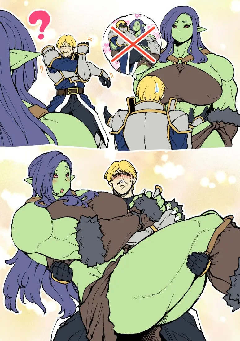 - Female Ork And Man Knight & Other Histories