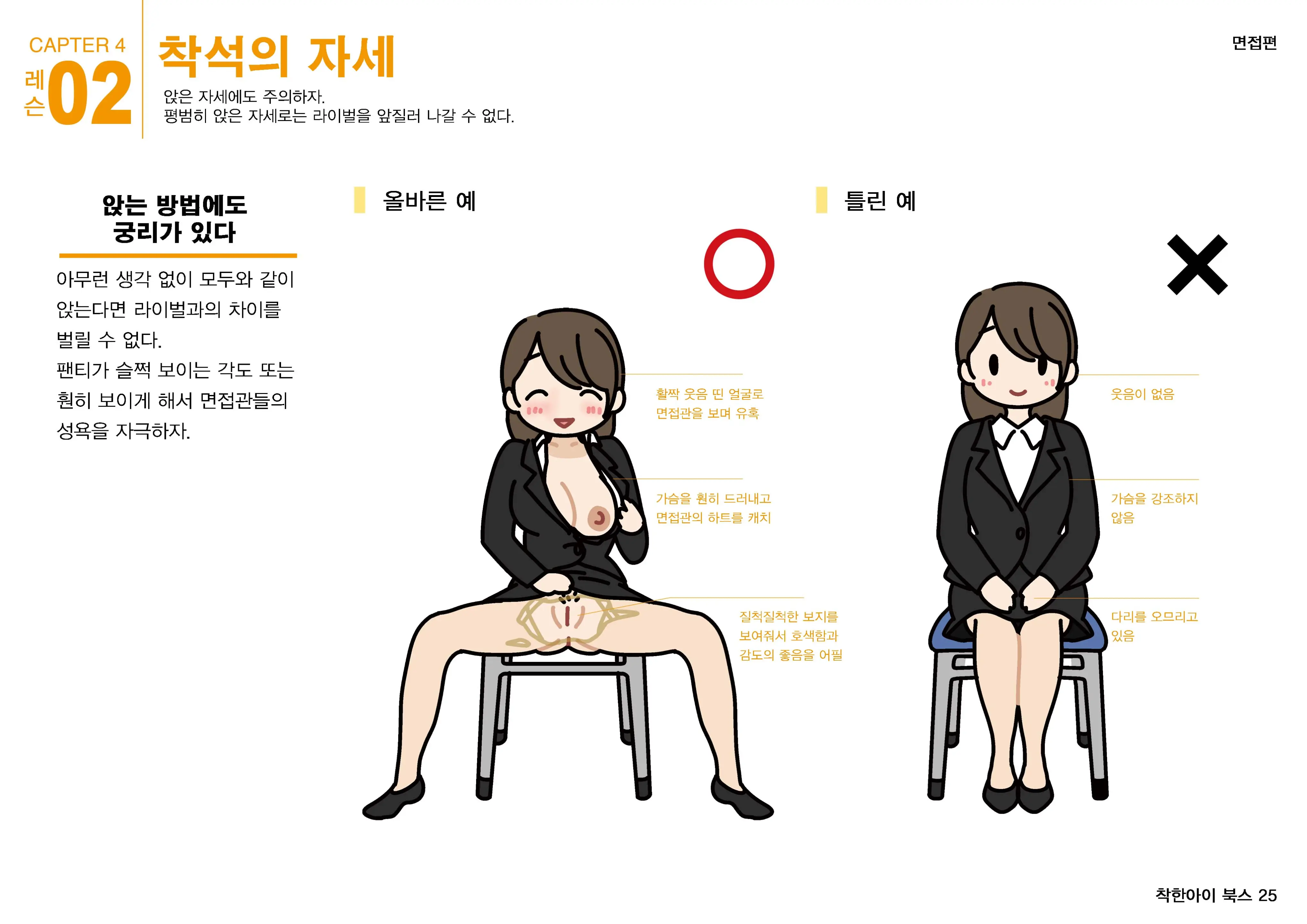 Josei No Tame No Zettai Ni Ochinai Shuukatsu-Jutsu | 여성을 위한 절대 떨어지지않는 취활술