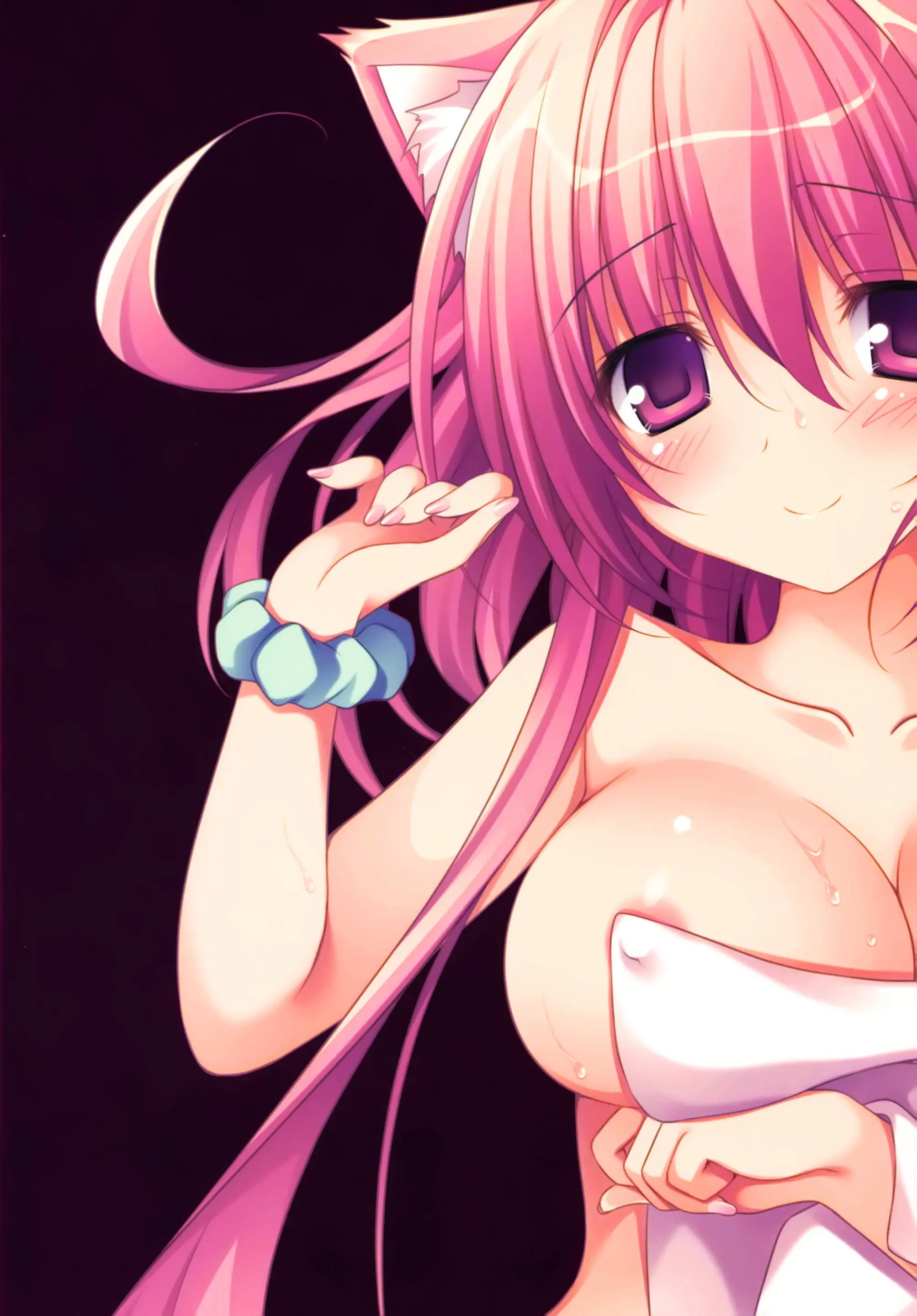 Kenage Nekomusume Yuagari Ecchi Hen Plus