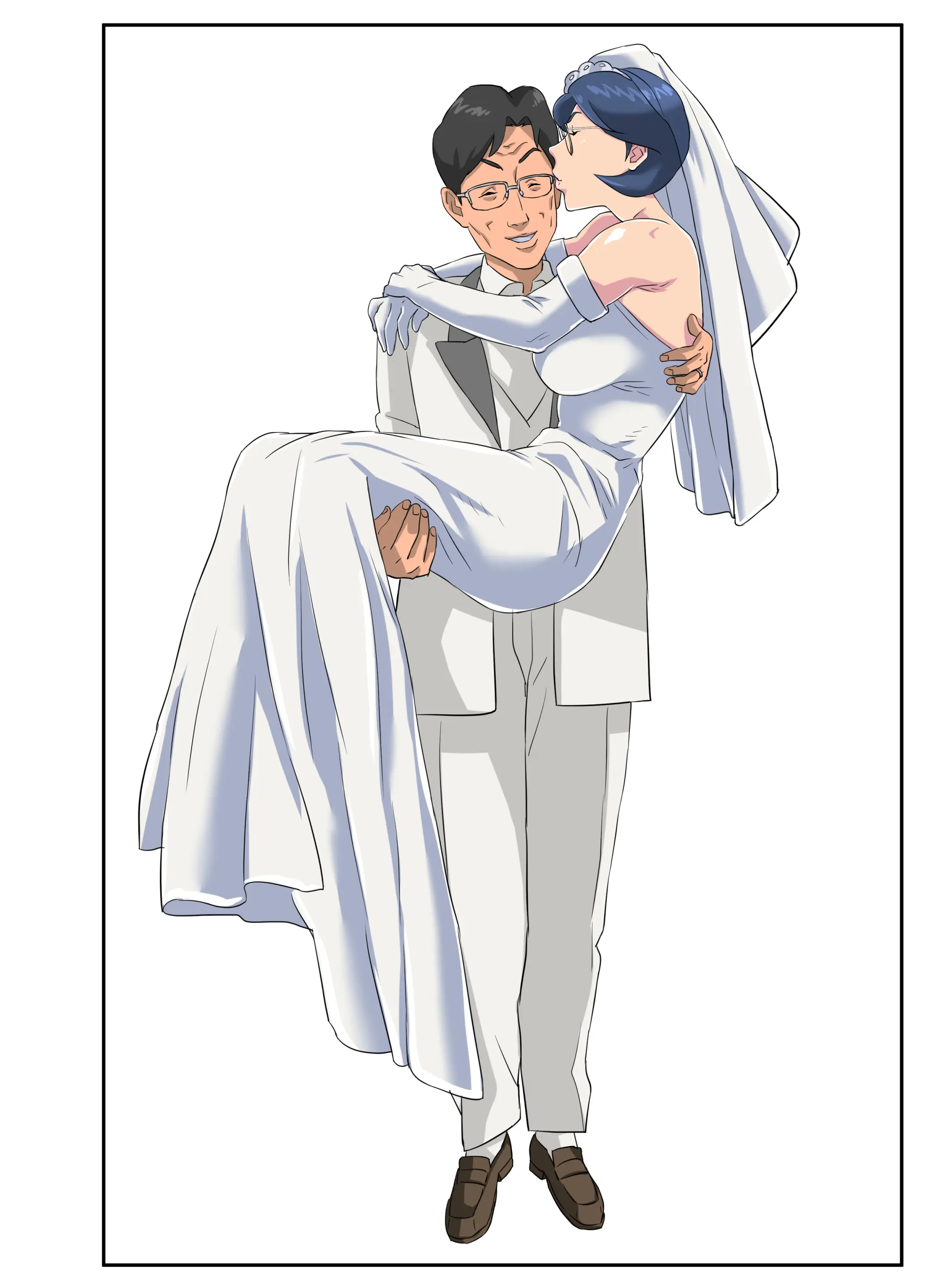 Bakunyuu Tsuma Namatamari Kyouko ~Sekuhara Buchou Ni Nerawareta Tsuma~