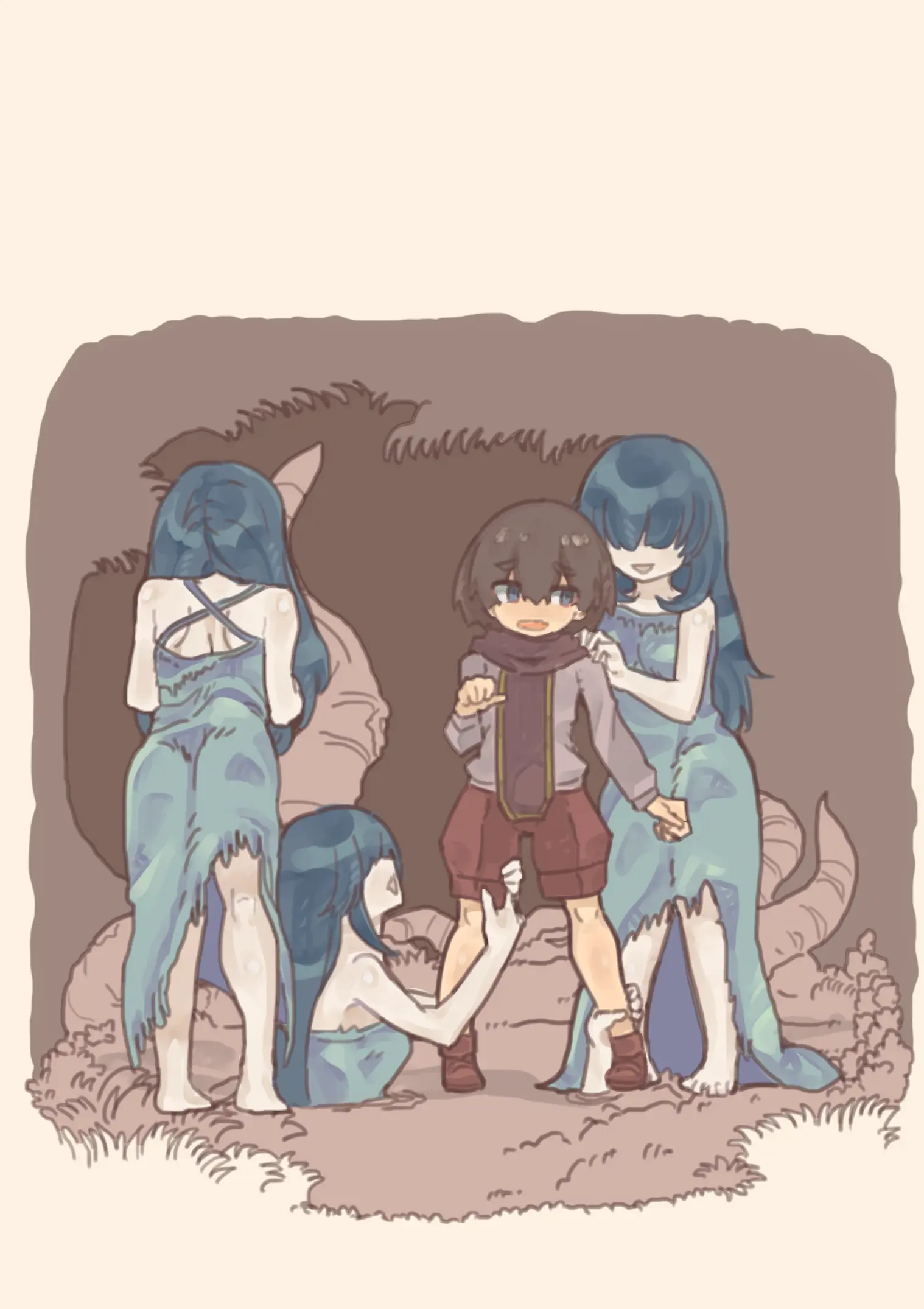 Mamono Musume Ni Okasare Book ~Alraune Ghost Koakuma Hen~