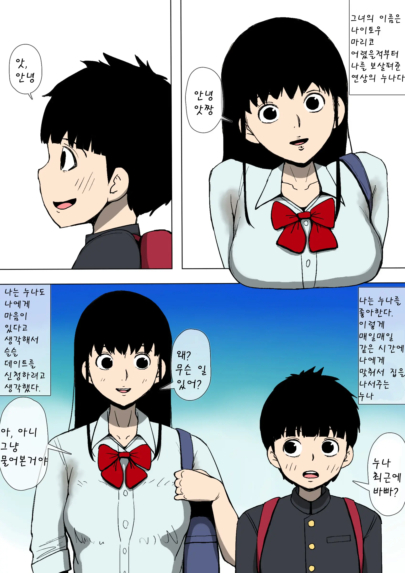 Akogare No Onee-San To Aitsu Ga Tsukiatte Ita | 동경하는 누나와 그녀석이 사귀고 있었다