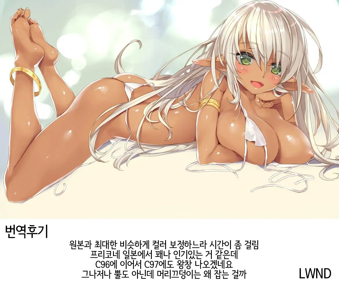 Kuro Elf-San Wa Mimi Ga Yowai | 검은 엘프 씨는 귀가 약하다