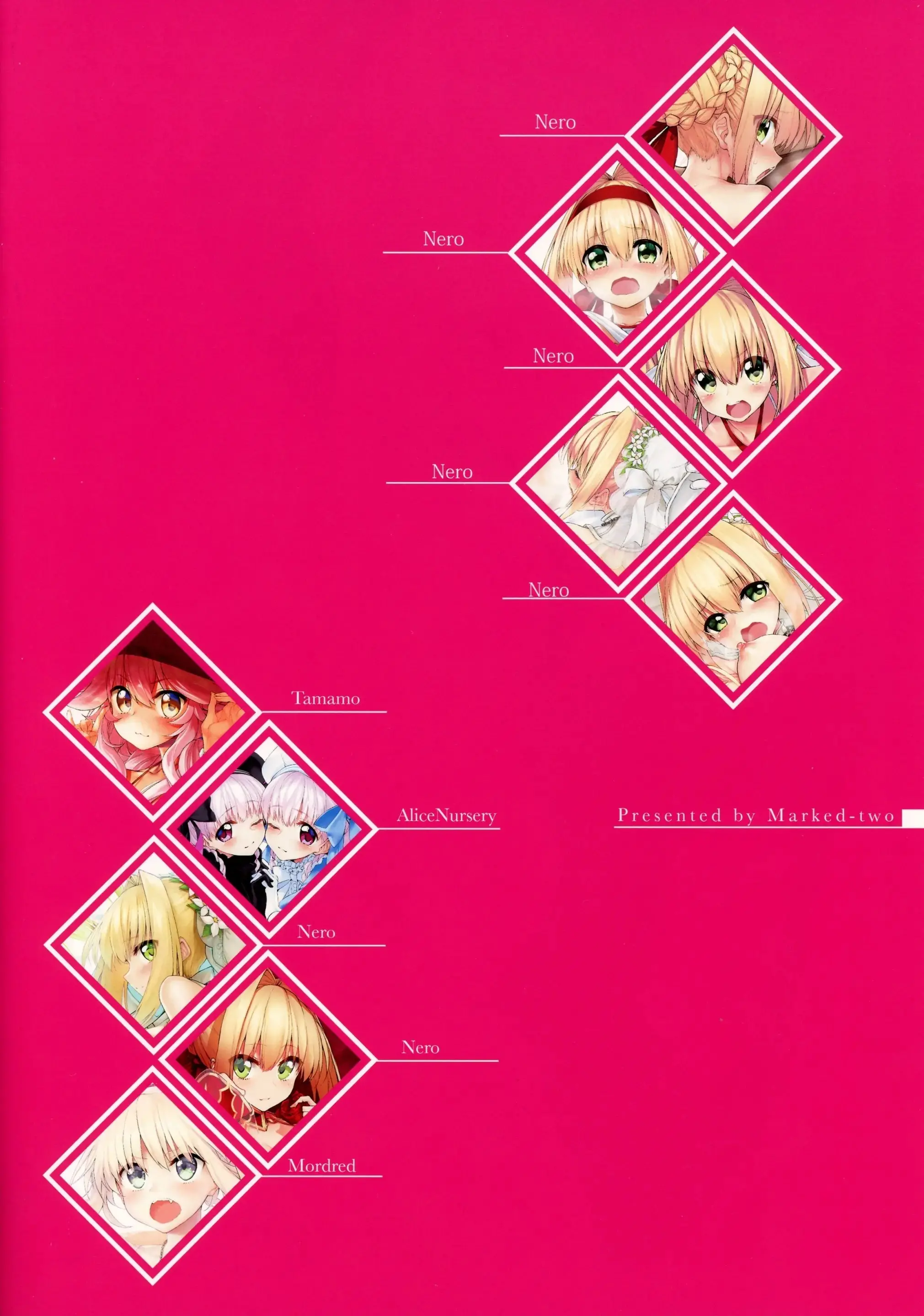 Marked Girls Color #01 Full Color Ban + Monochro Ban Set