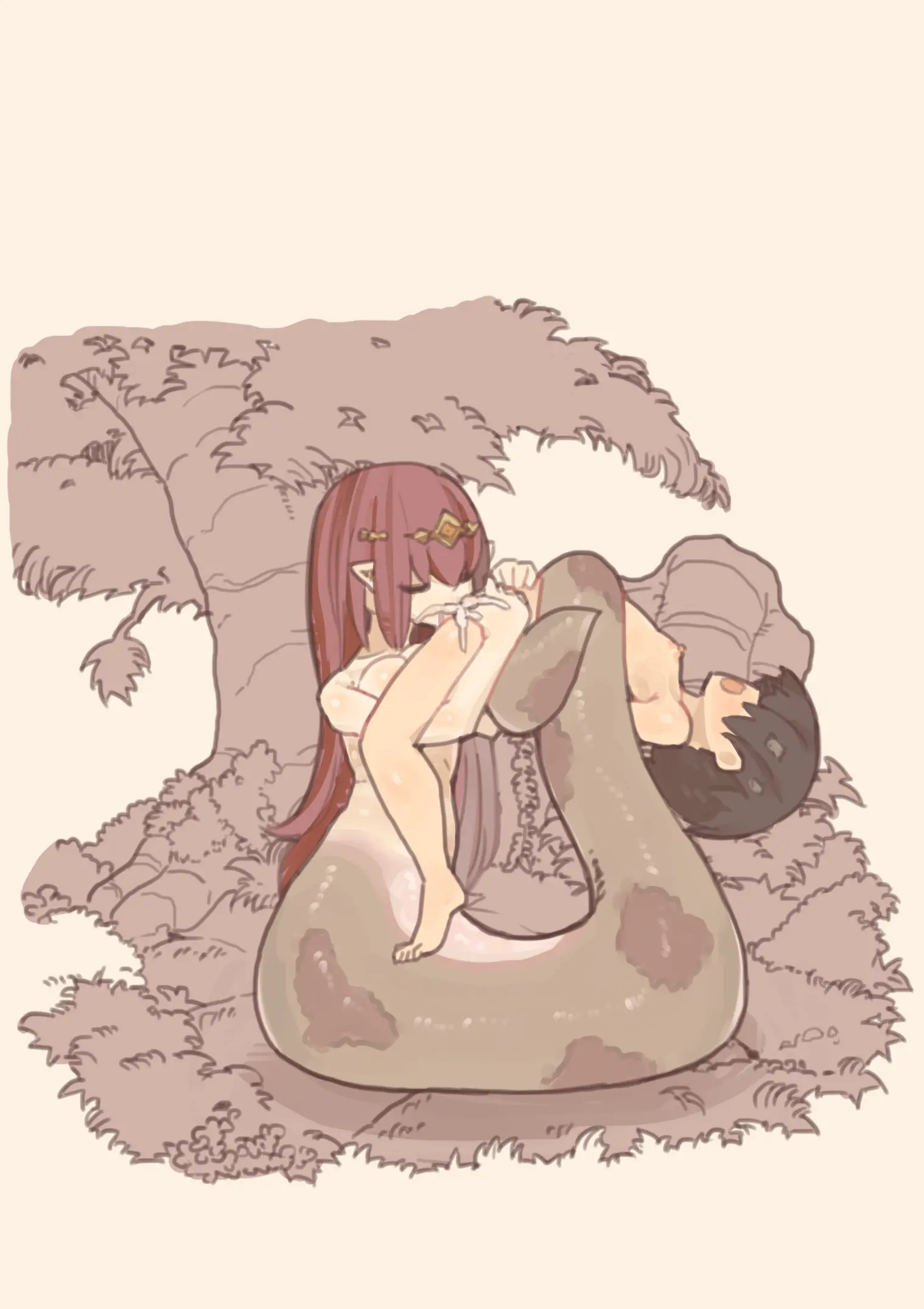 Mamono Musume Ni Okasare Book ~Lamia Werewolf Harpy Hen~