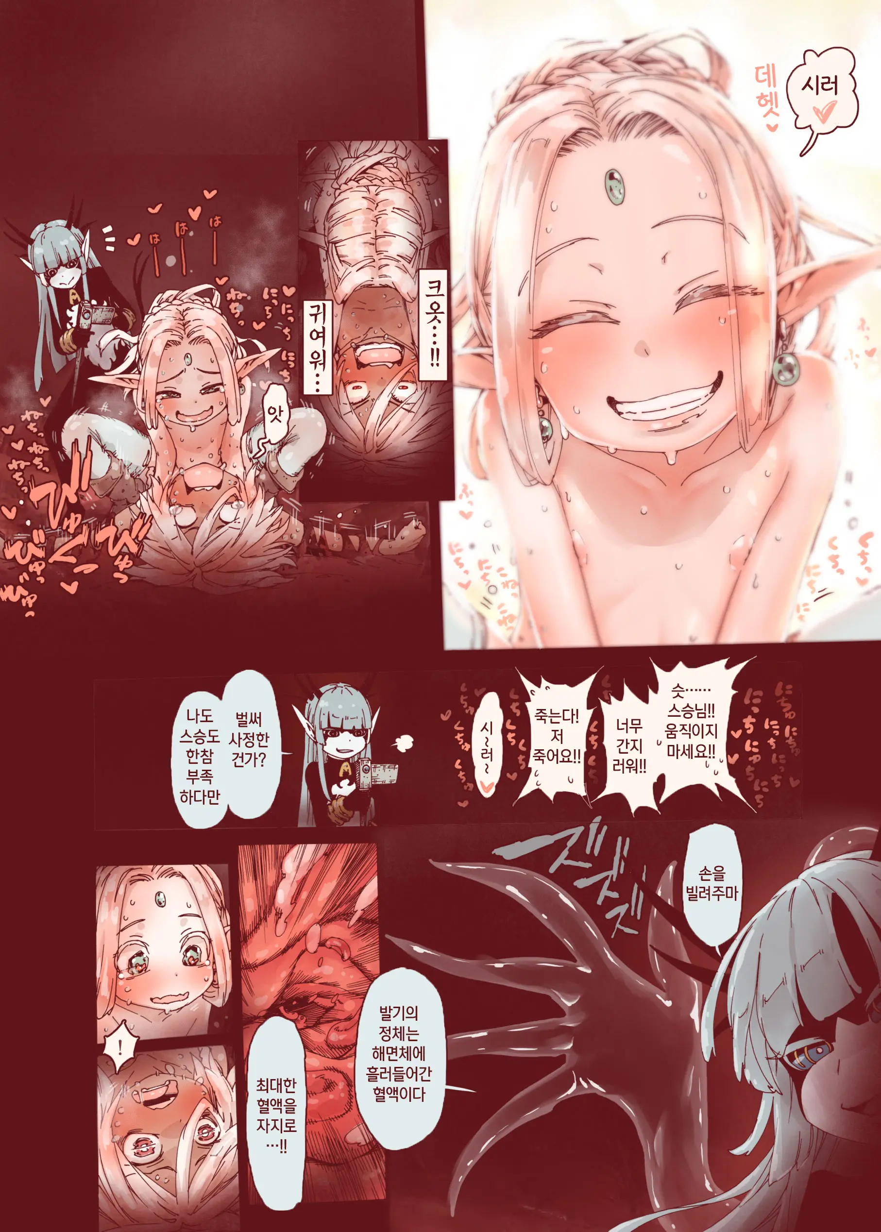 Daraku No Majo Shounen Yuusha To Tsurupeta Elf Wa Ika Ni Shite Majo Ni Yabureta Ka | 타락의 마녀 ~ 소년용자와 절벽가슴 엘프는 어쩌다가 마녀에게 패했는가
