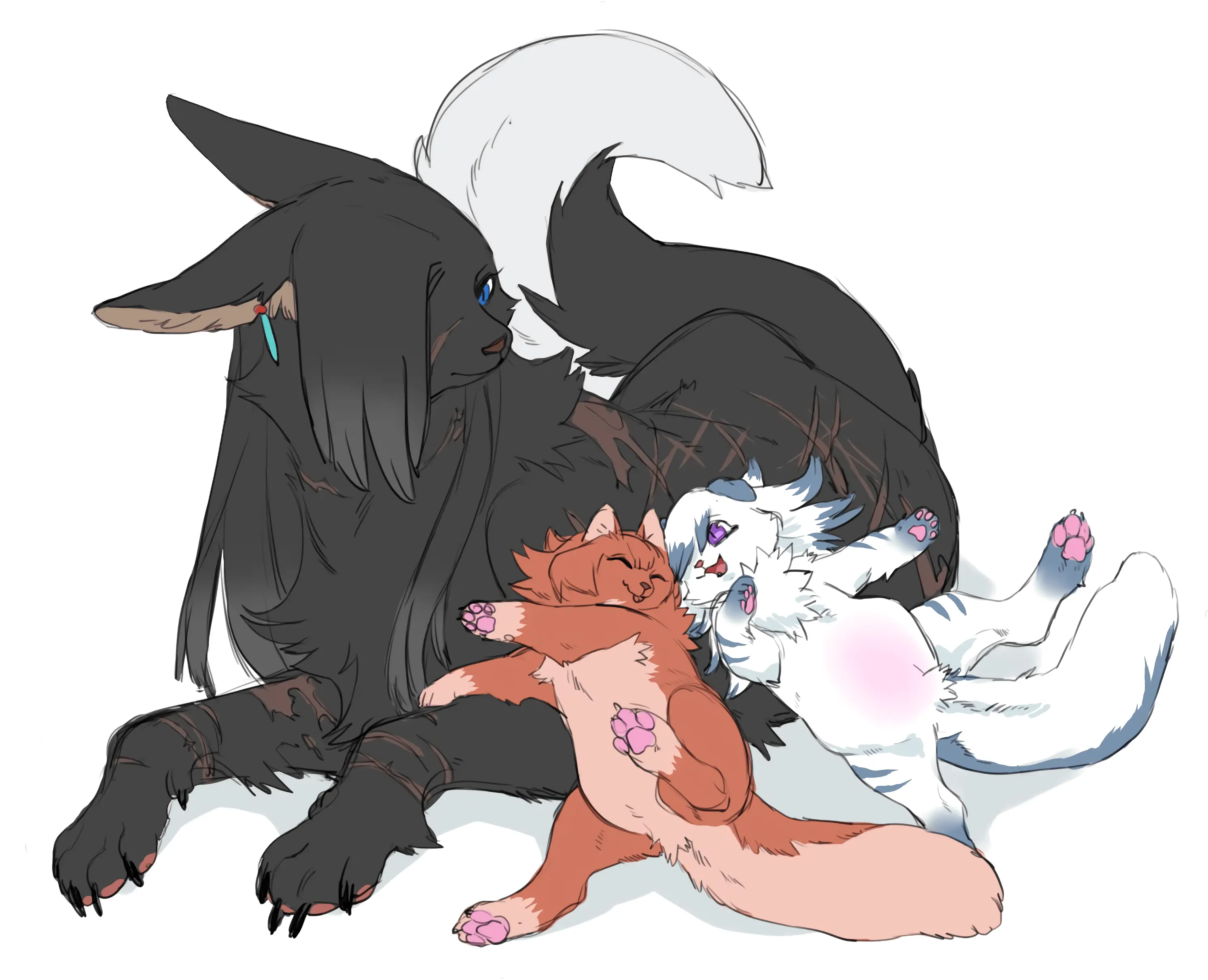 シャルル 獣化&四つ足&ケモ耳まとめ