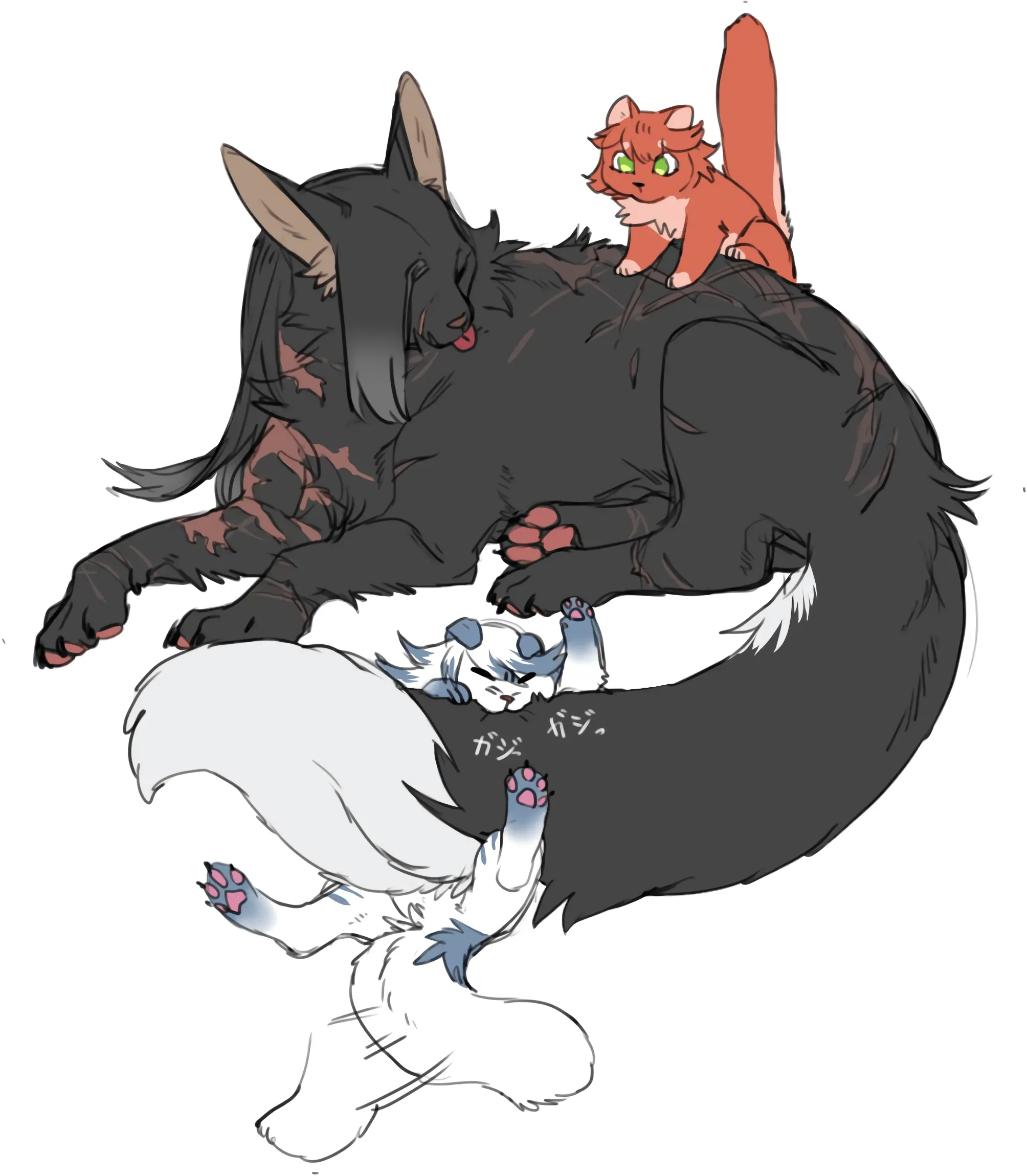 シャルル 獣化&四つ足&ケモ耳まとめ