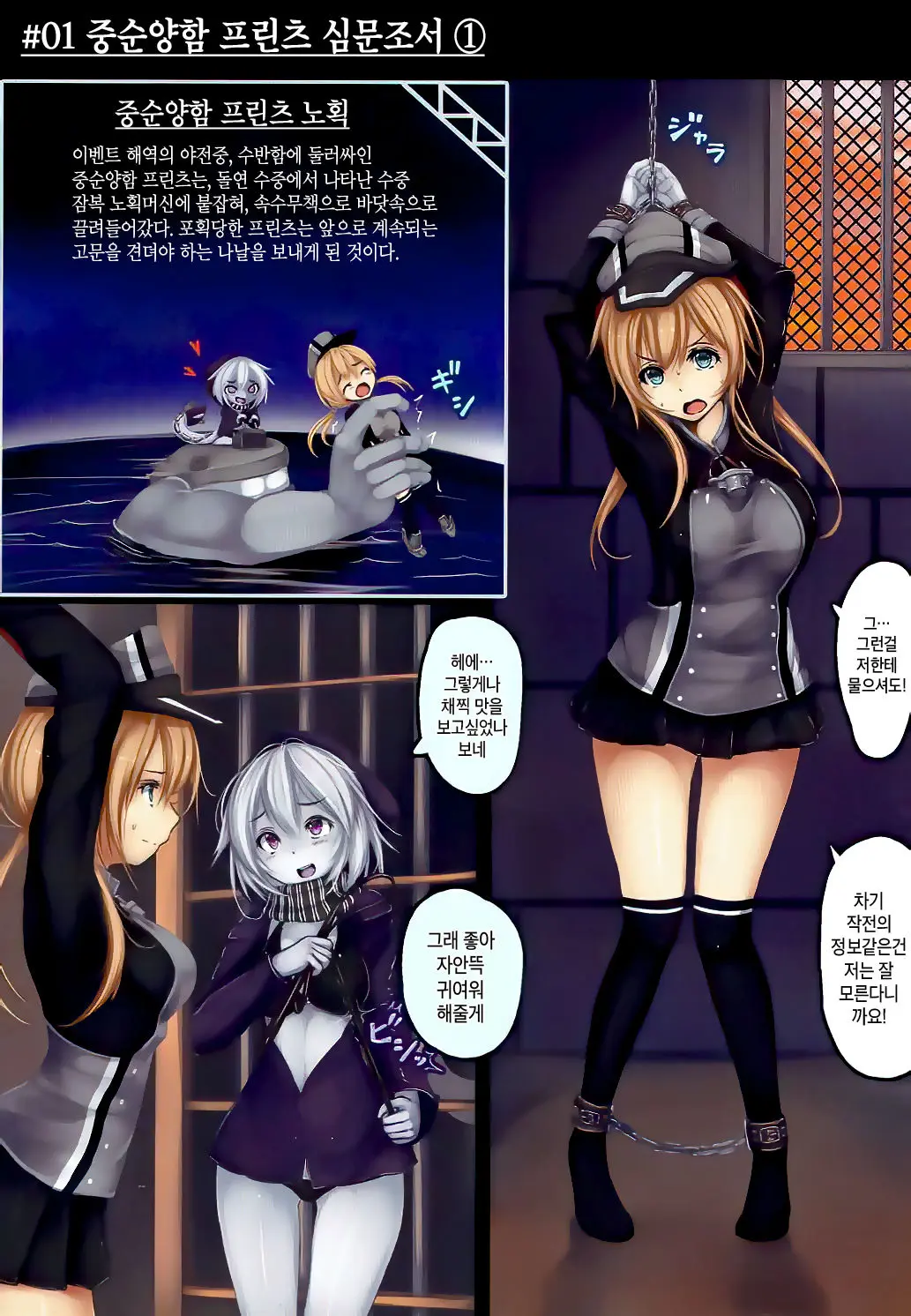 Juujunyoukan Prinz Jinmon Chousho | 중순양함 프린츠 심문조서