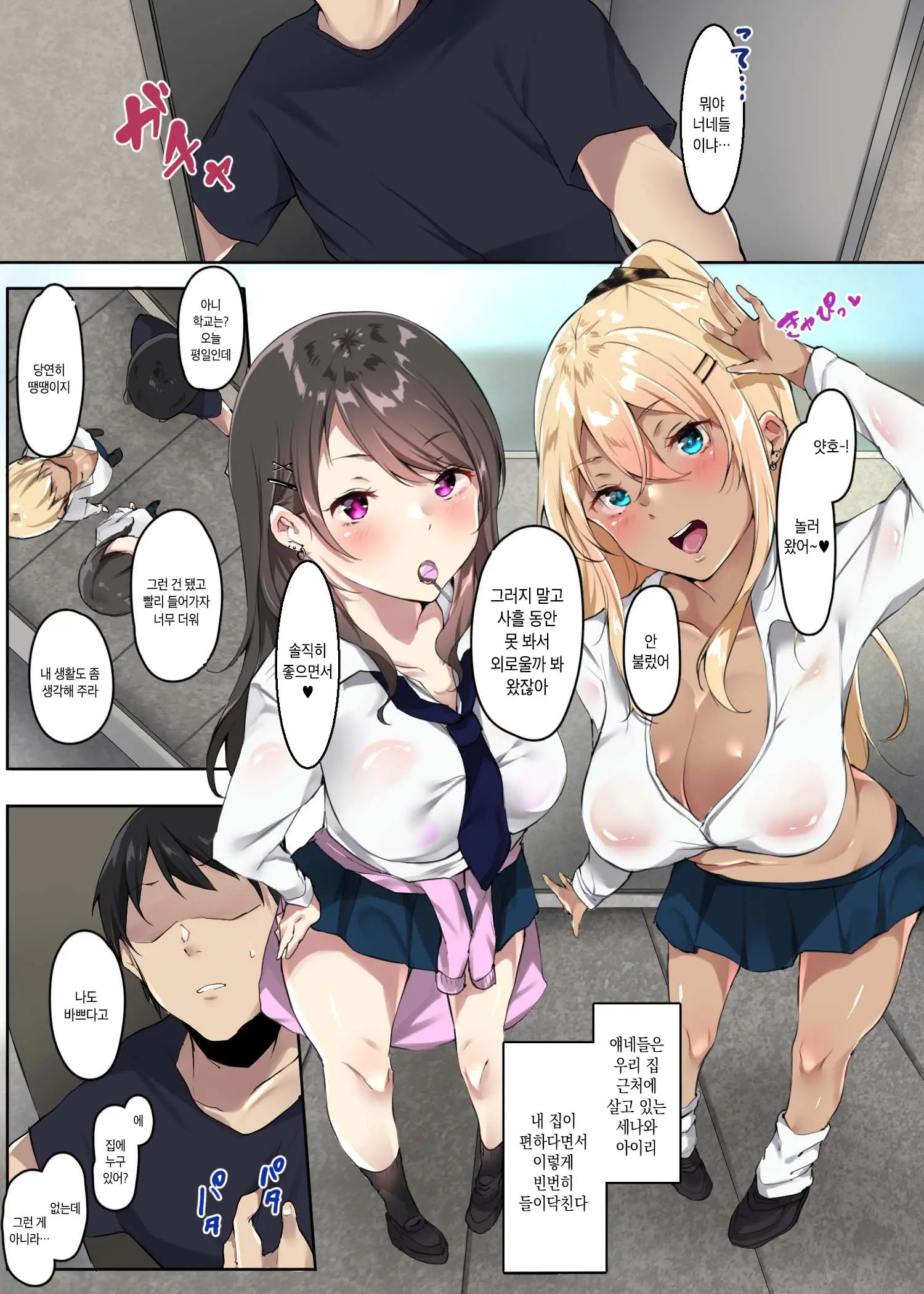 Ore No Ie Ni Iribitaru Gal Bitch To Hamemakuru | 내 집에 쳐들어 온 갸루 빗치와 섹스