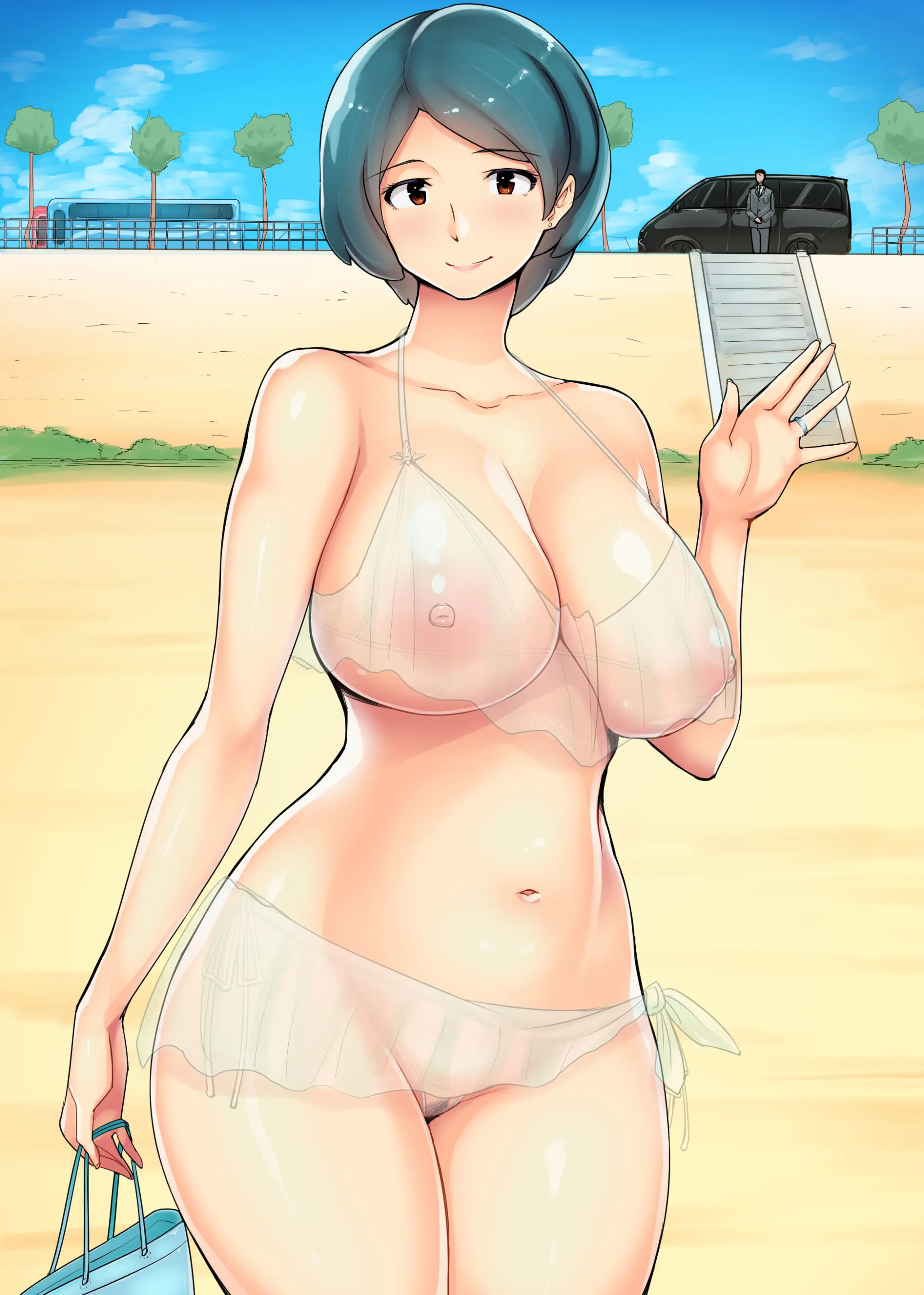 Koukyuu Juutakugai No Hitozuma-Tachi ~Chikako 35-Sai~ | 고급 주택가의 유부녀들 ~치카코 35세~