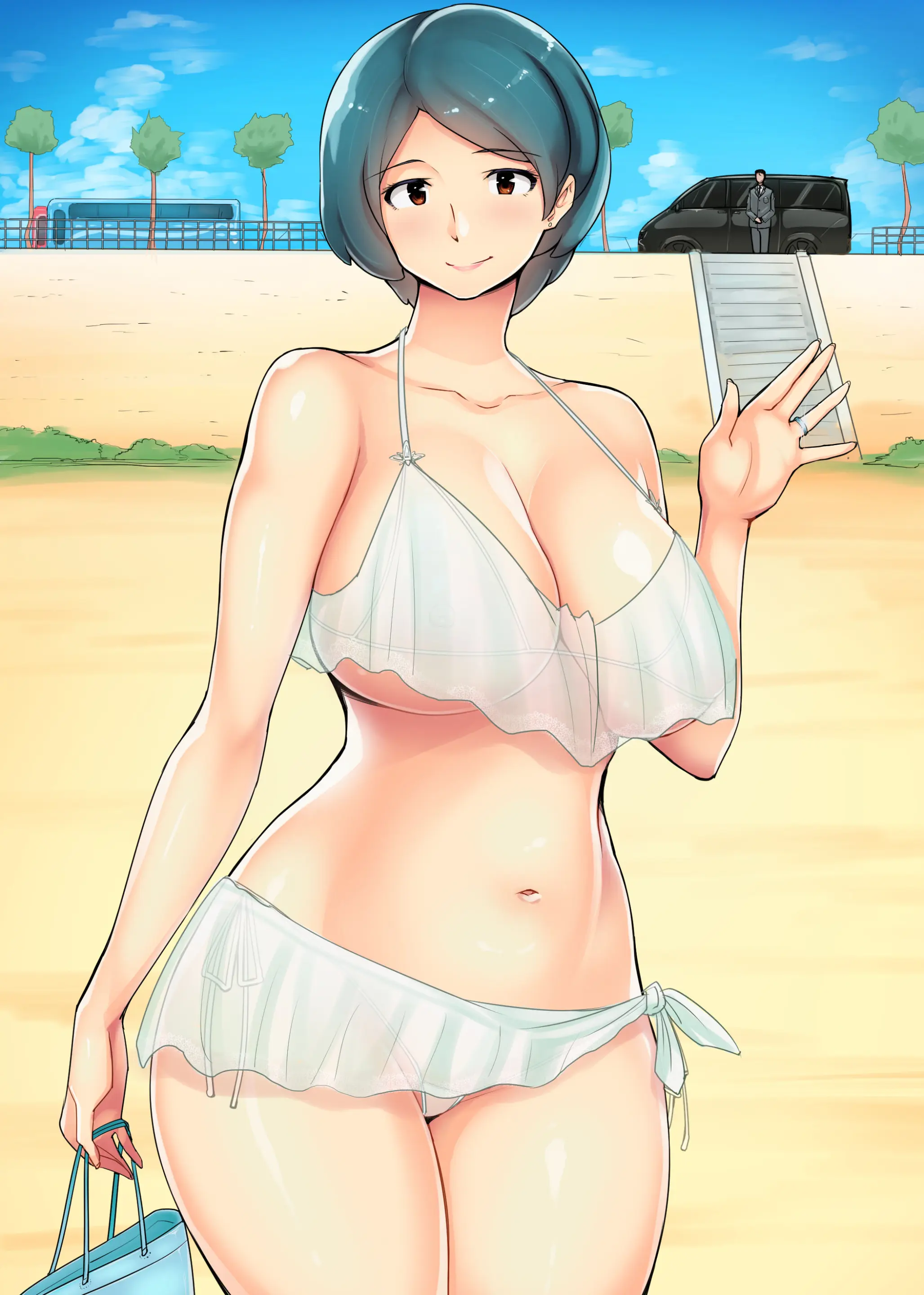Koukyuu Juutakugai No Hitozuma-Tachi ~Chikako 35-Sai~ | 고급 주택가의 유부녀들 ~치카코 35세~