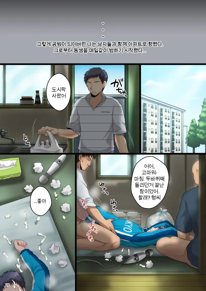Ore No Otouto Ga Rinkan Rape Zuke Ni Sareru Wake Ga Nai | 내 동생이 윤간 레이프에 쩔었을 리가 없어