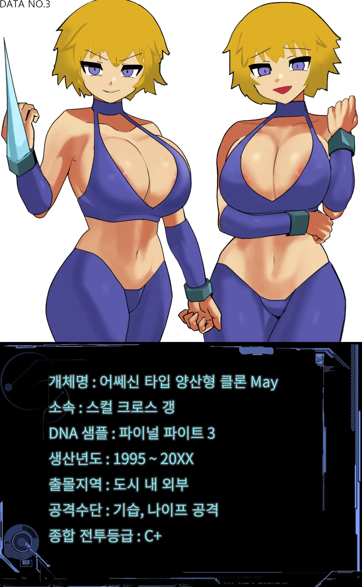 Female Combat Data Vol. 1