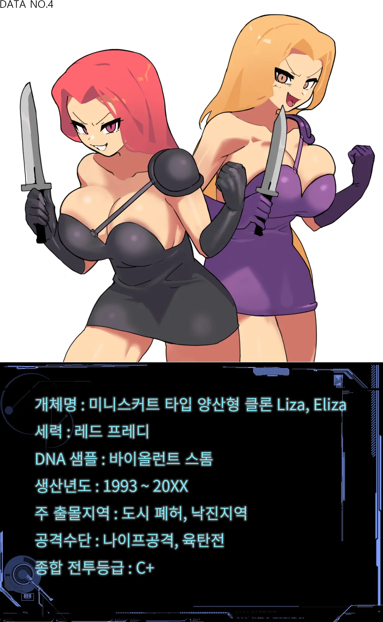 Female Combat Data Vol. 1