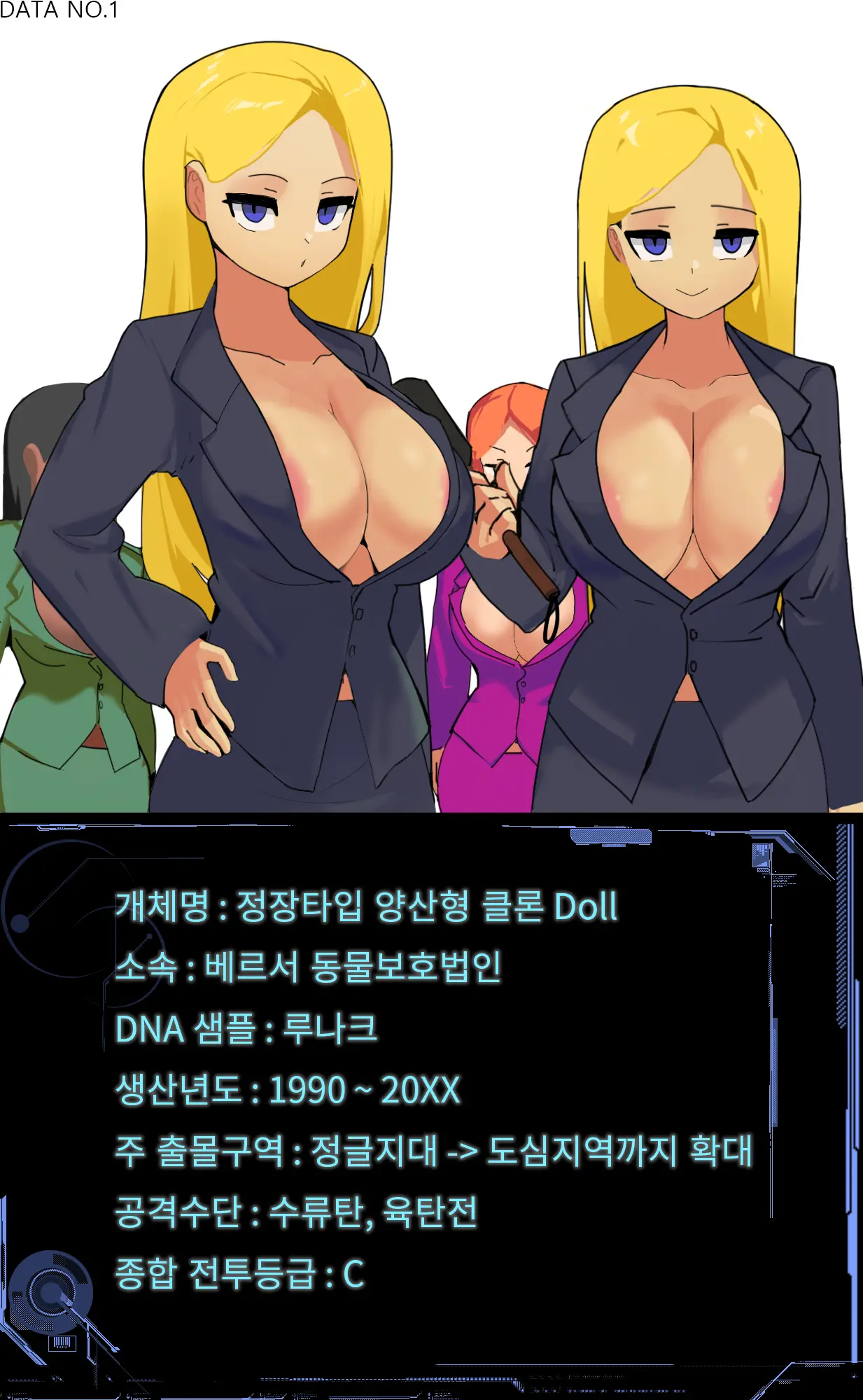 Female Combat Data Vol. 1