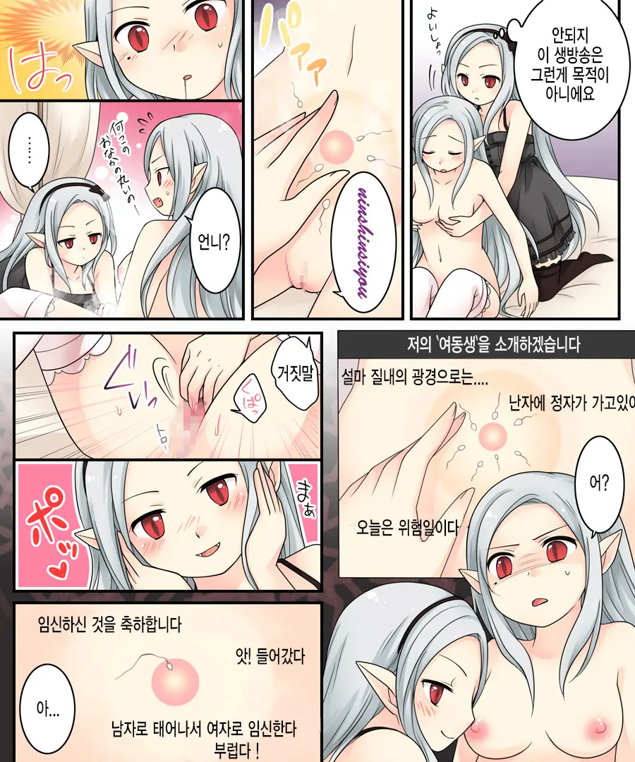 Karui Kimochi De Keijiban O Arashite Itara Kyuuketsuki No Imouto Kenzoku Ni Sareta Hanashi | 가벼운 마음으로 게시판에서 분탕을 치고 있었더니 흡혈희의 여동생이 되어버린 이야기