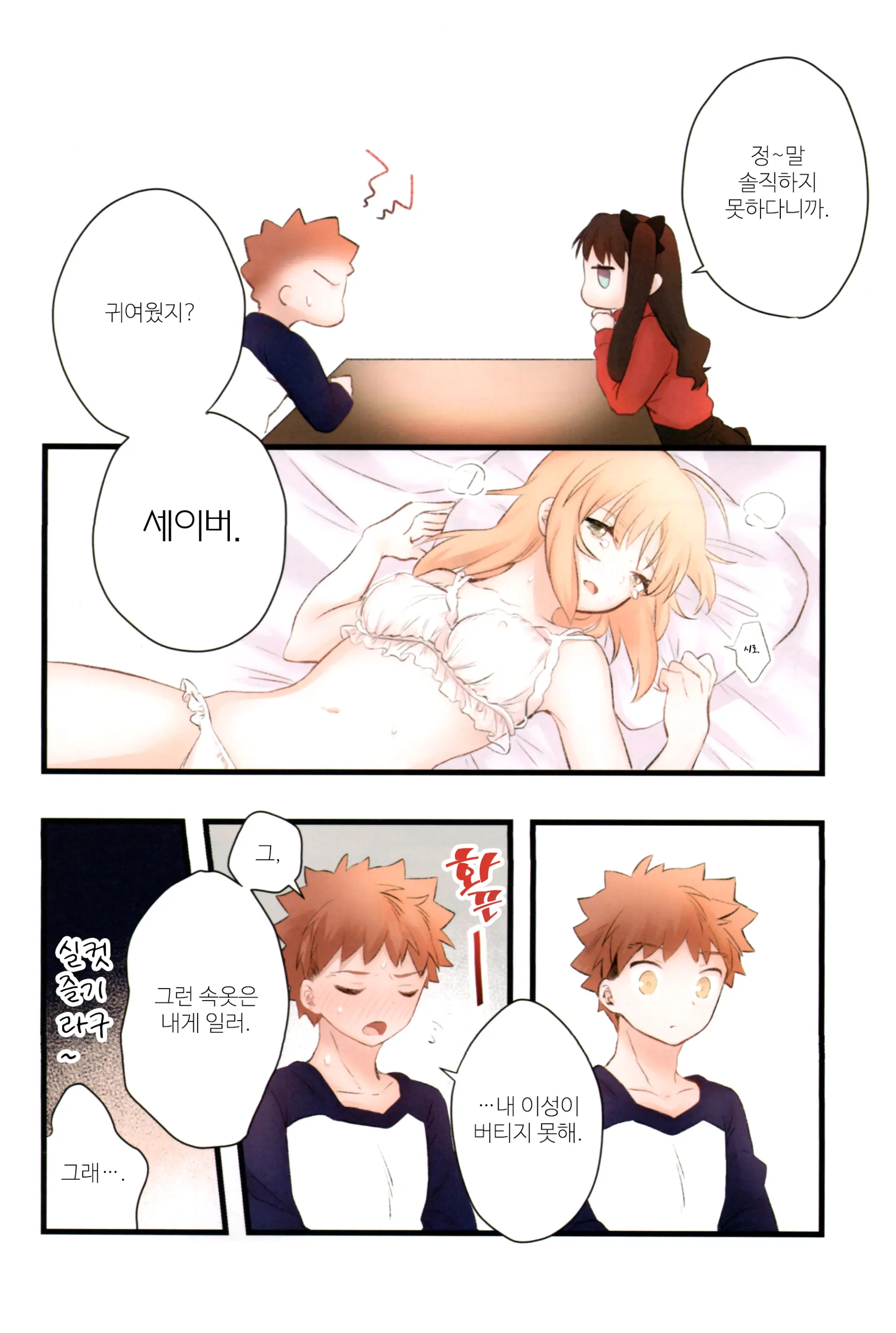 Souiu Shitagi Wa Ore Ni Wa Hayai | 그런 속옷은 내게 일러
