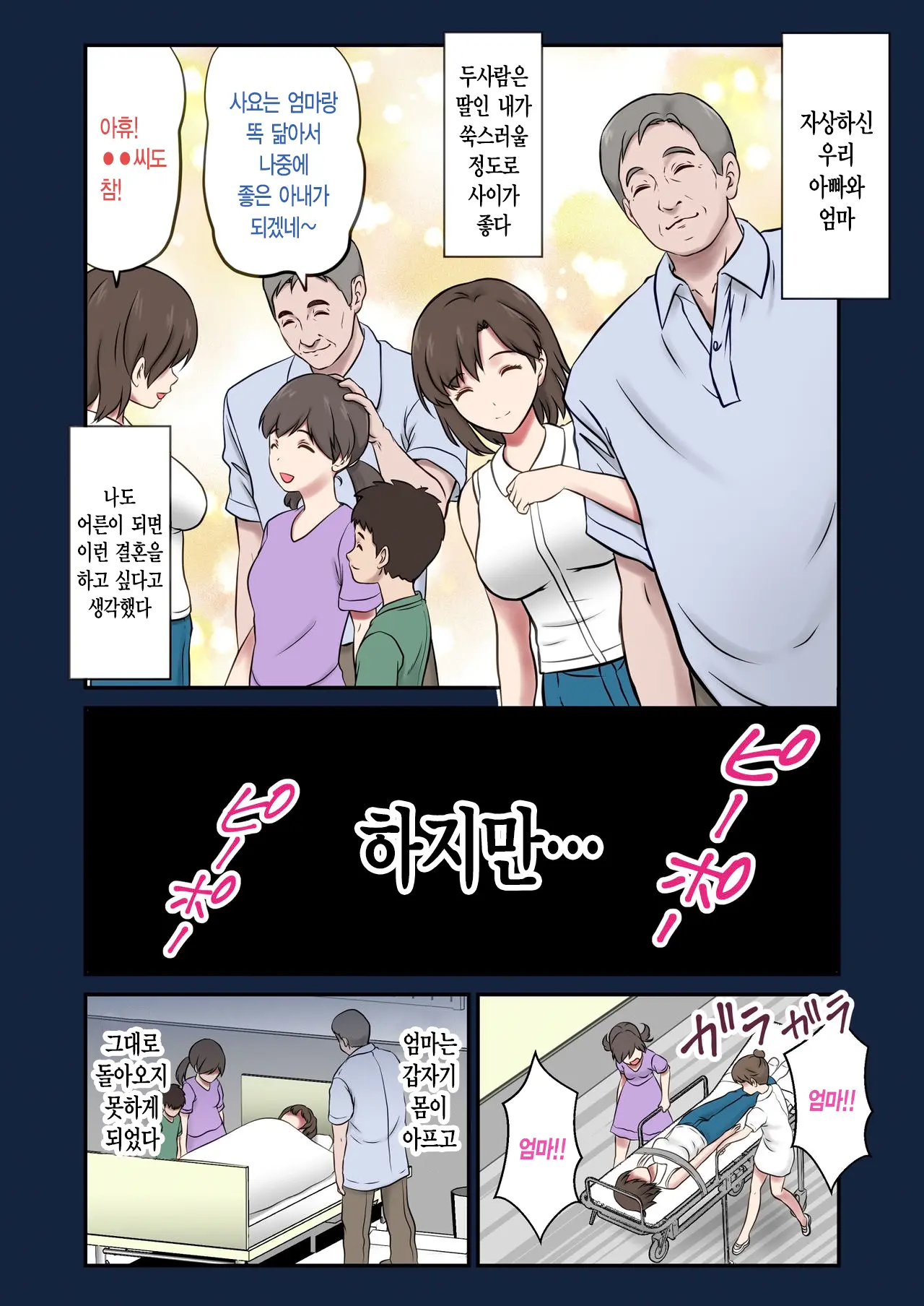 Migawari Tsuma -Naki Haha No Kawari Ni Chichioya Ni Dakareru Musume- | 아내 대역 -돌아가신 어머니 대신 아버지에게 안기는 딸-