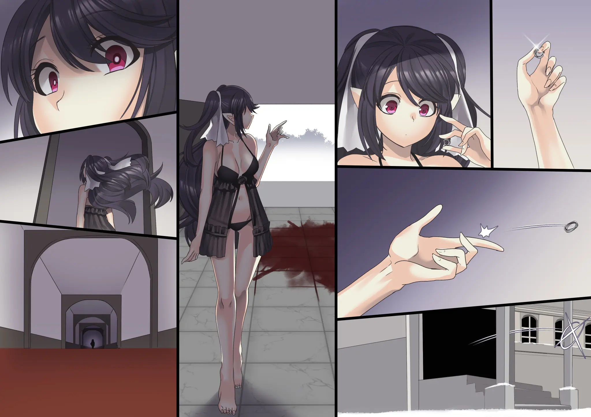 Bishoujo Vampire Ni Bonyuu Drink Bar Ni Sareru Hanashi Remake | 미소녀 뱀파이어에 의해 젖 드링크 바가 되는 이야기 리메이크