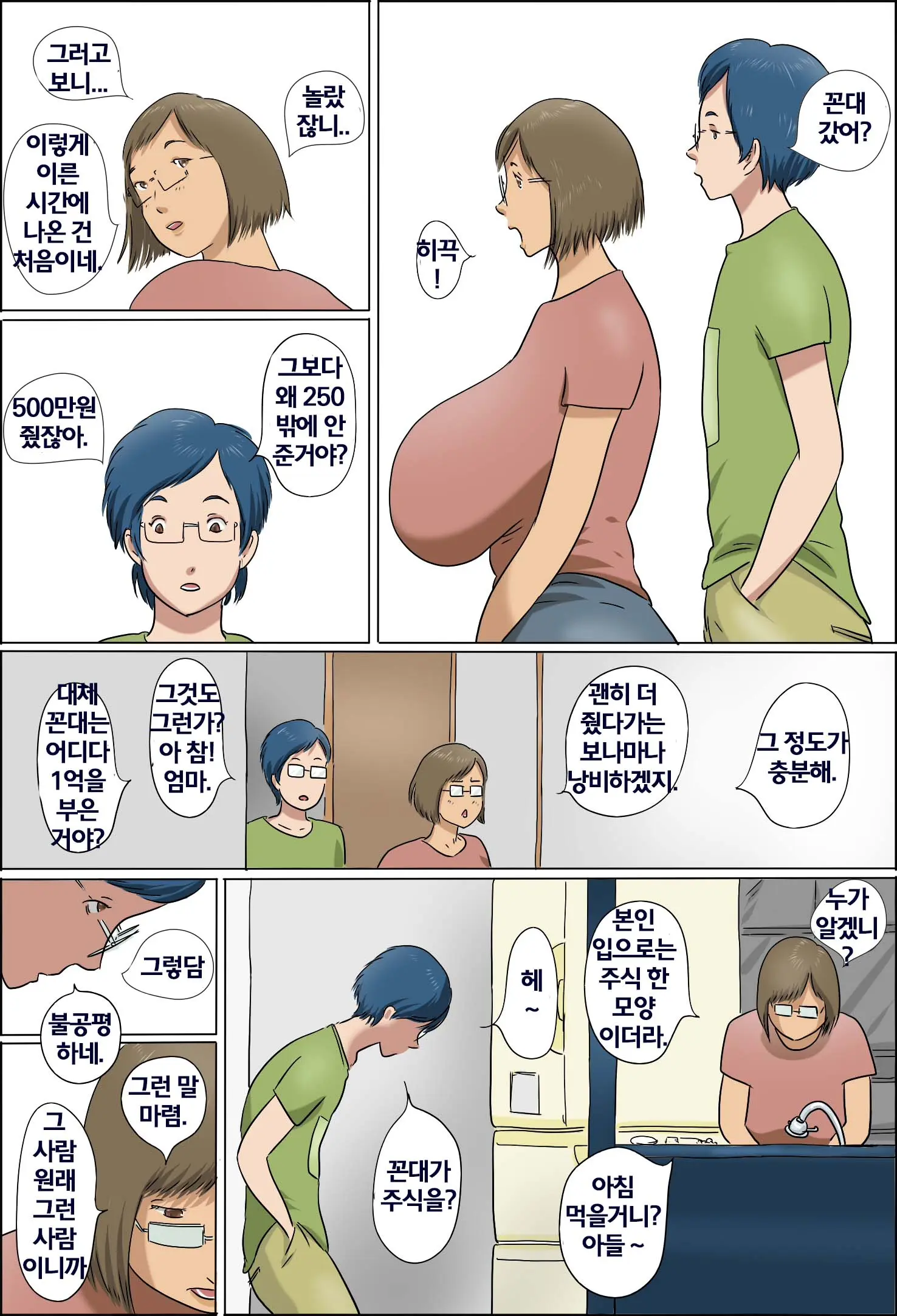 Haha To Musuko No Kazoku Seikatsu | 아들과 엄마의 가족 생활