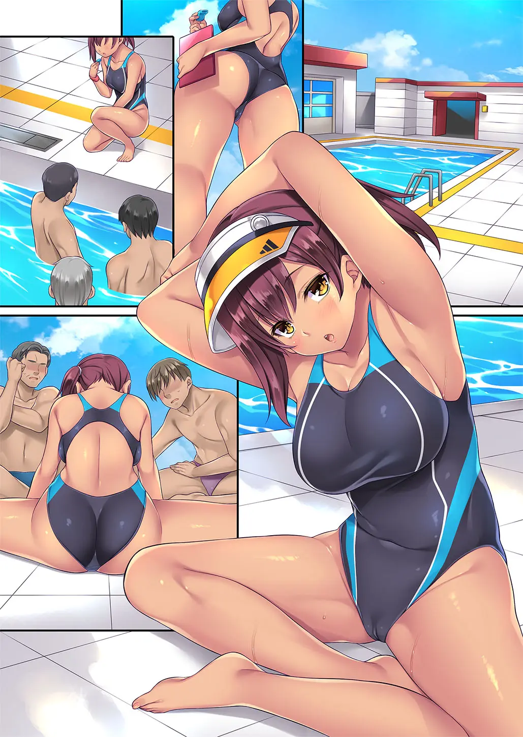 Natsu Gasshuku De Hamerareta Instructor | 여름 합숙에서 따돌림 당한 수영강사