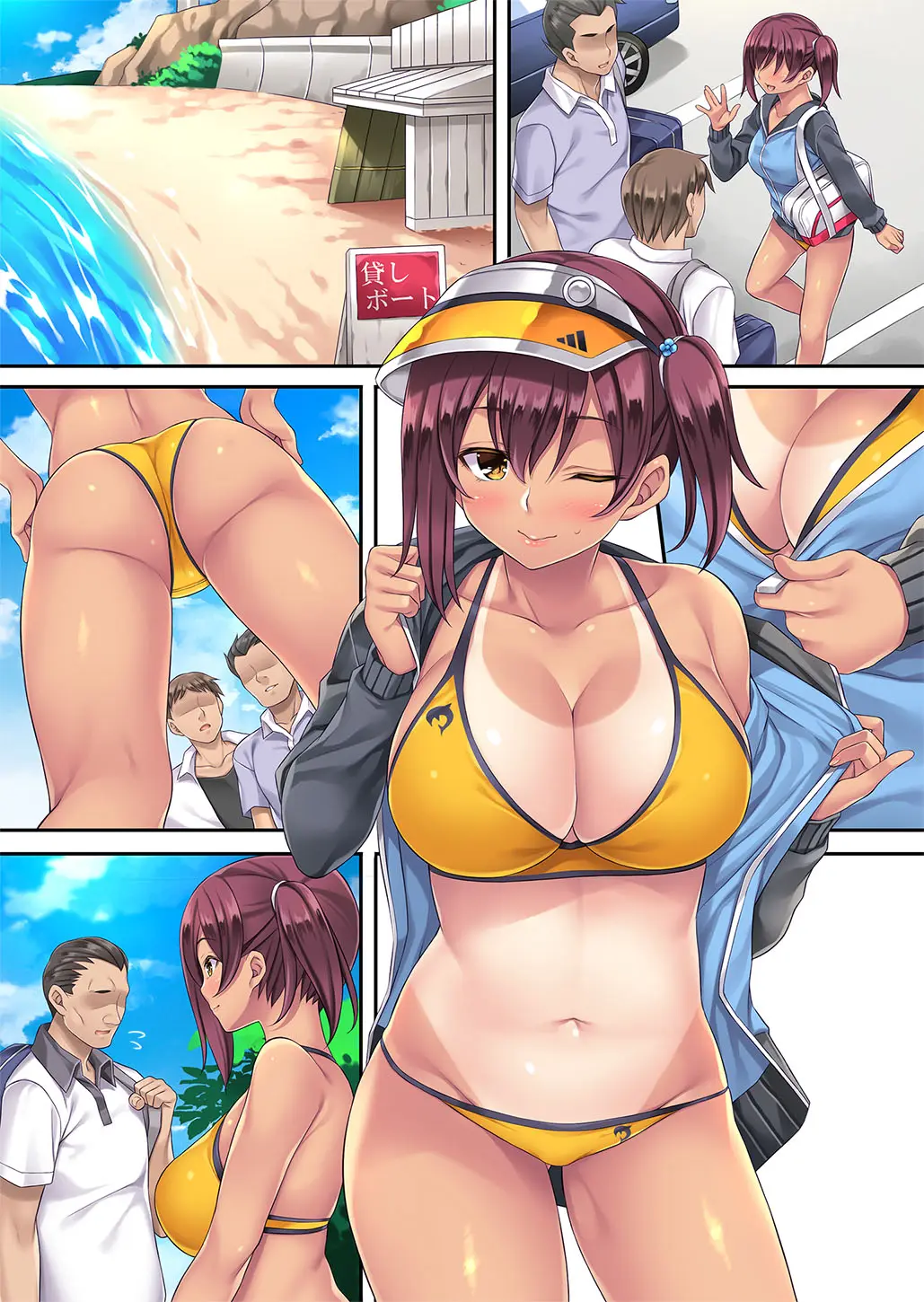 Natsu Gasshuku De Hamerareta Instructor | 여름 합숙에서 따돌림 당한 수영강사