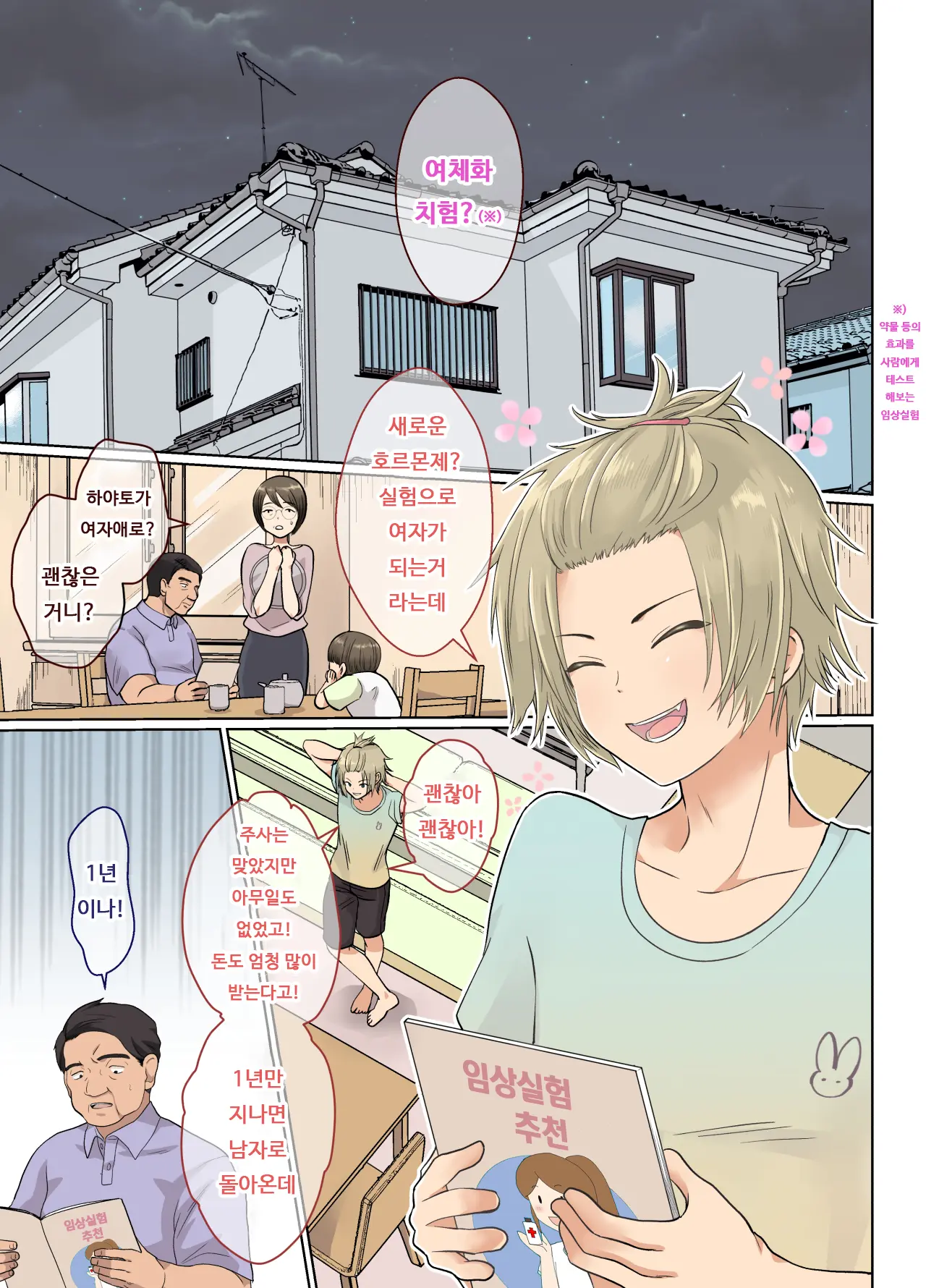 NEET No Ore Ga Nyotaika Chiken Ni Sanka Shite Mita! | 백수인 내가 여체화 치험에 참가해보았다!