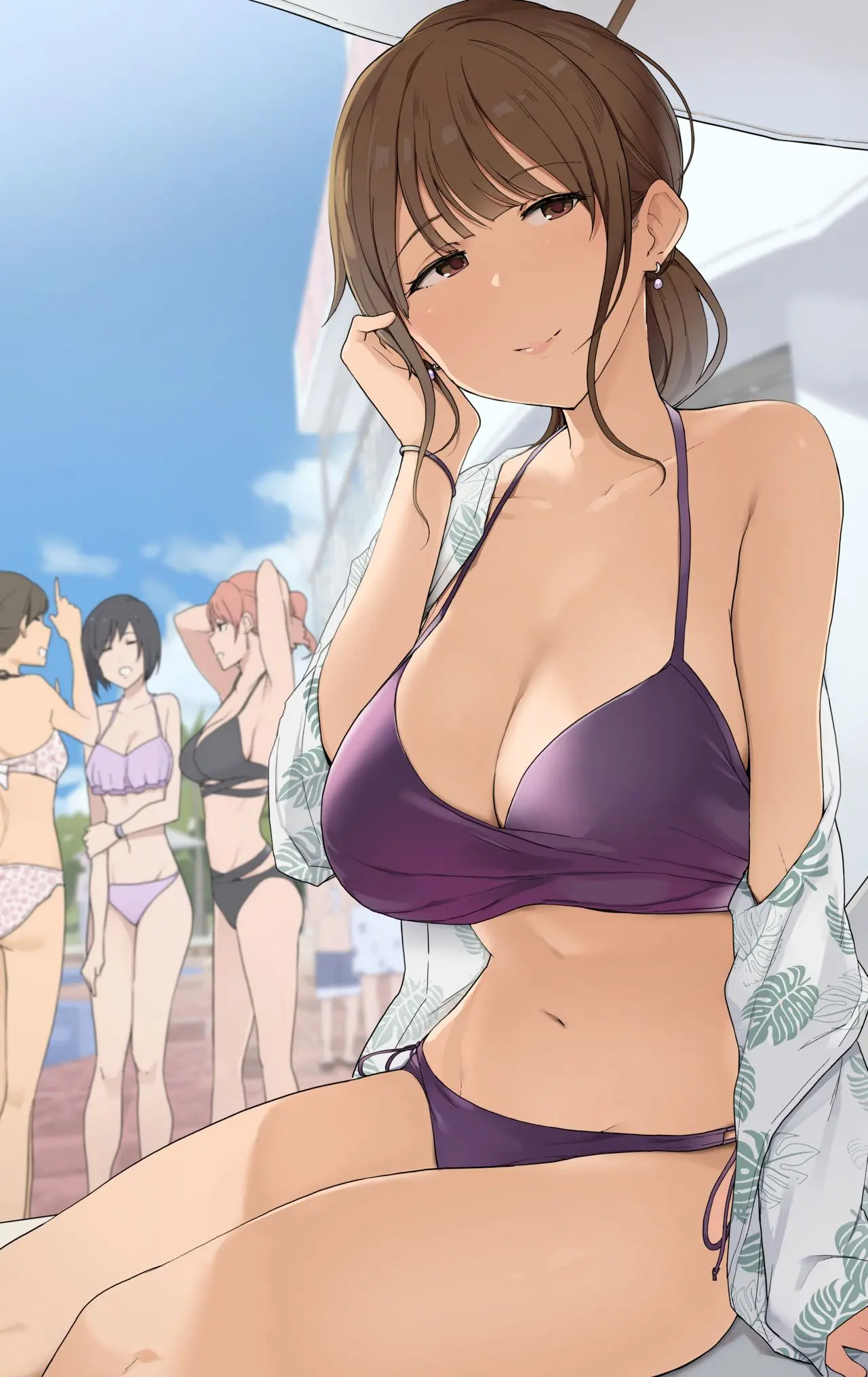 Fudan Wa Amaama Na Onee-San Ni Kintama Karappo Ni Naru Made Oshioki Sareru Hanashi ｜평소엔 달달한 누나에게 불알이 텅 빌 때까지 벌 받는 이야기