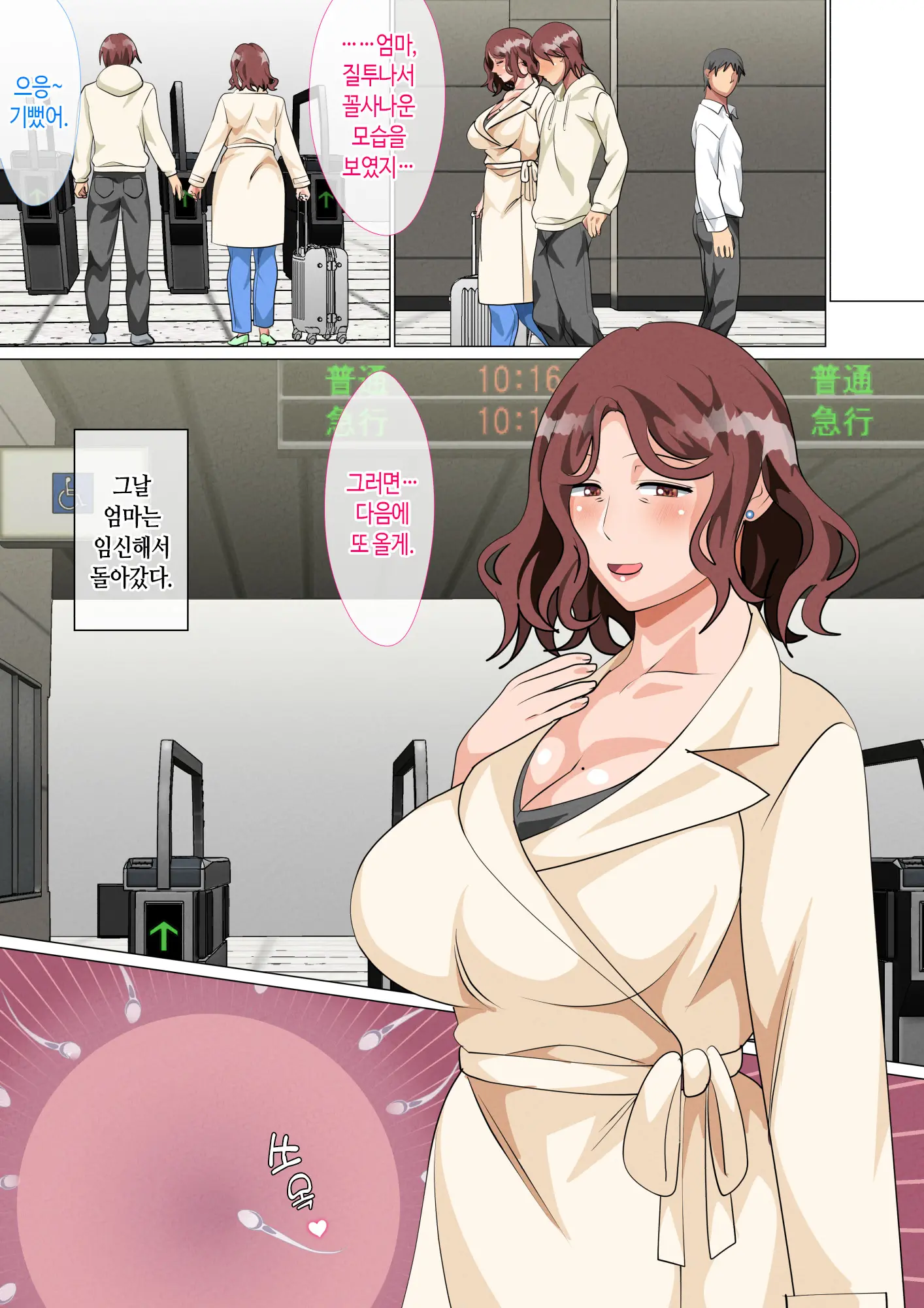 Musuko Ni Ai Ni Joukyou Shita Haha | 아들 보러 상경한 엄마