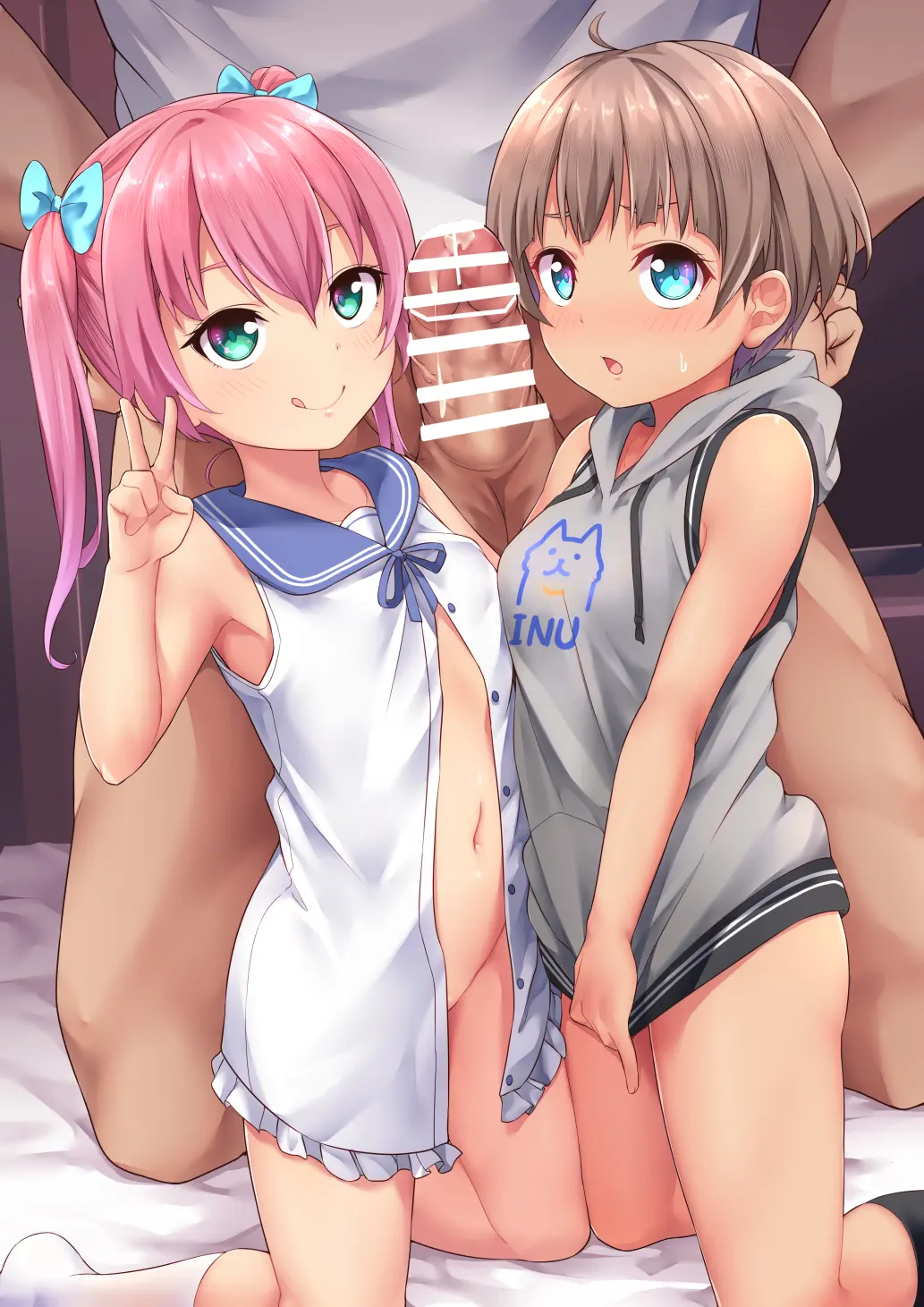 Hanoka Yuri X Kitani Chisato - Hajimete No Arbeit | 처음의 아르바이트