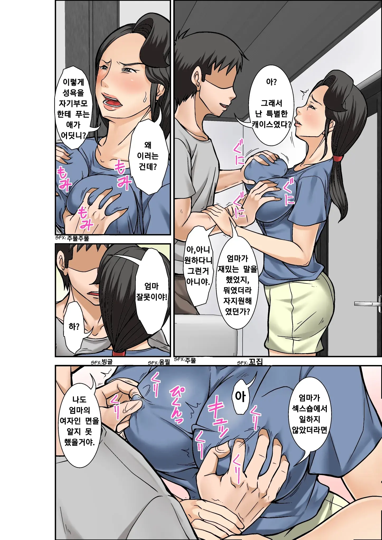 Futsuu No Shufu Ga Fuuzoku Ni Ochita Riyuu ~Musuko Hen~ Sono San | 평범한 주부가 매춘에 기댄 건에 대하여 ~아들편~ 파트3