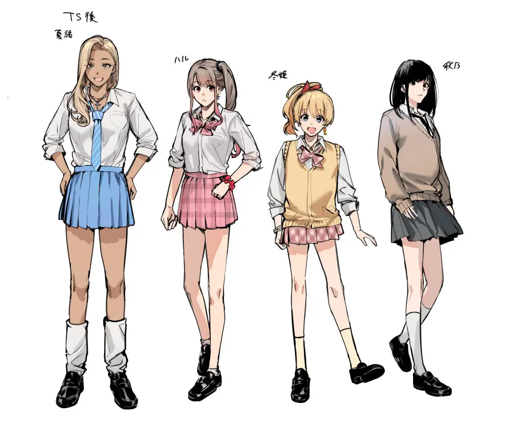 Shuudan Nyotaika Gal, Ochiru