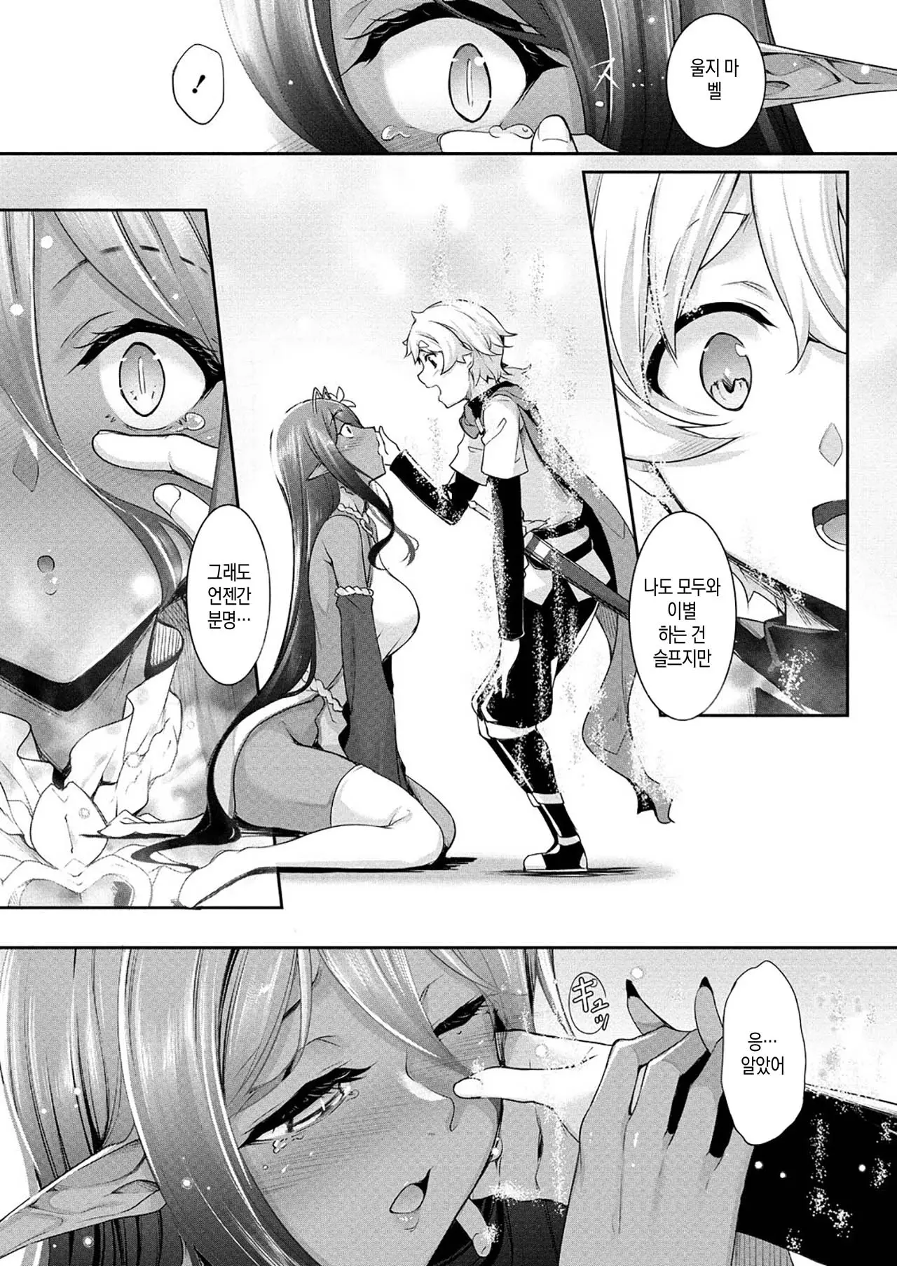 Chotto Dake Ai Ga Omoi Dark Elf Ga Isekai Kara Oikakete Kita 3 | 조금 사랑이 과한 다크엘프가 이세계에서 쫓아왔다3