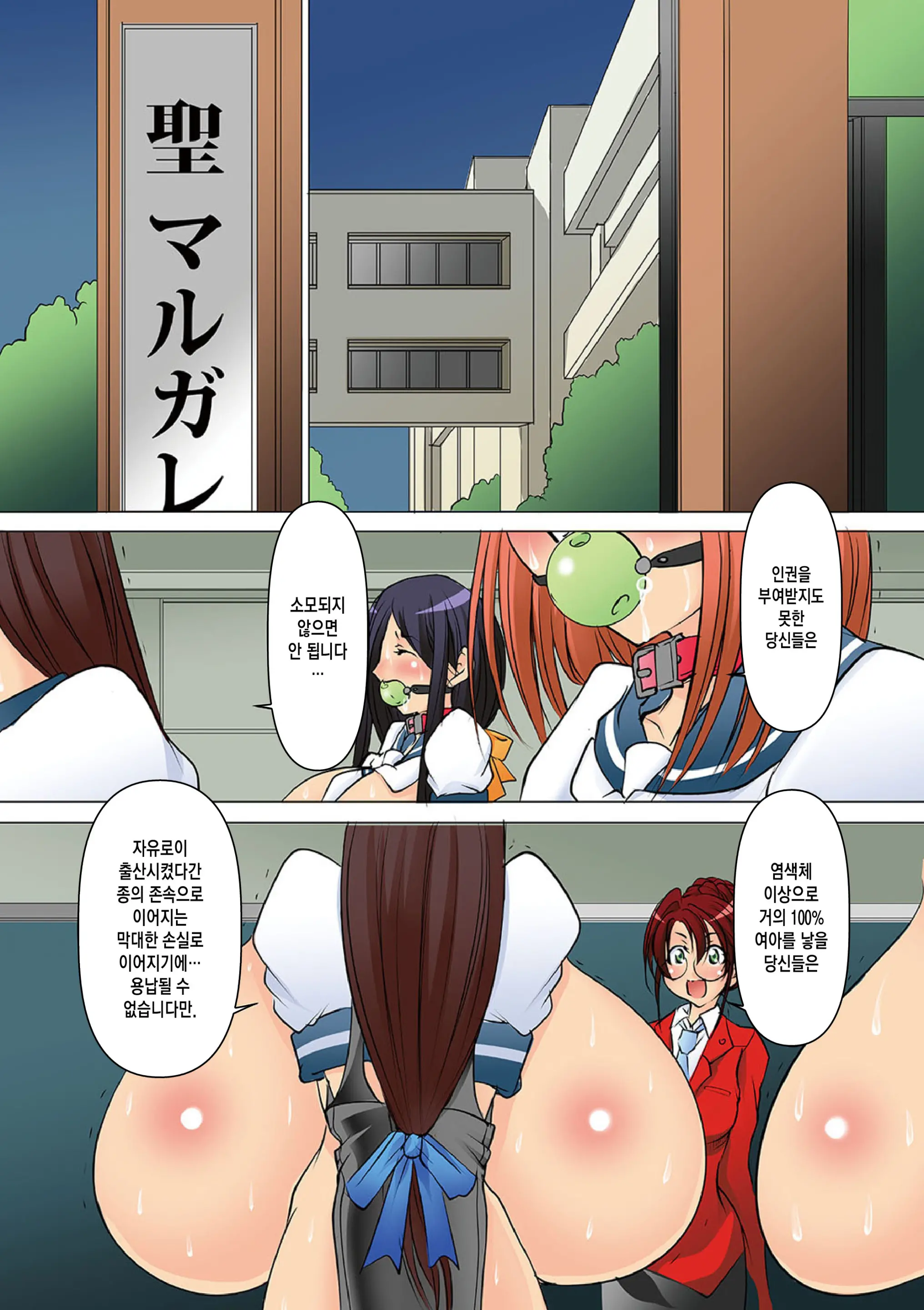 St. Margareta Gakuen Koku Ch. 1 Hiwai Shokugyou Kunren Binkan Chibu Hiwai Kakou